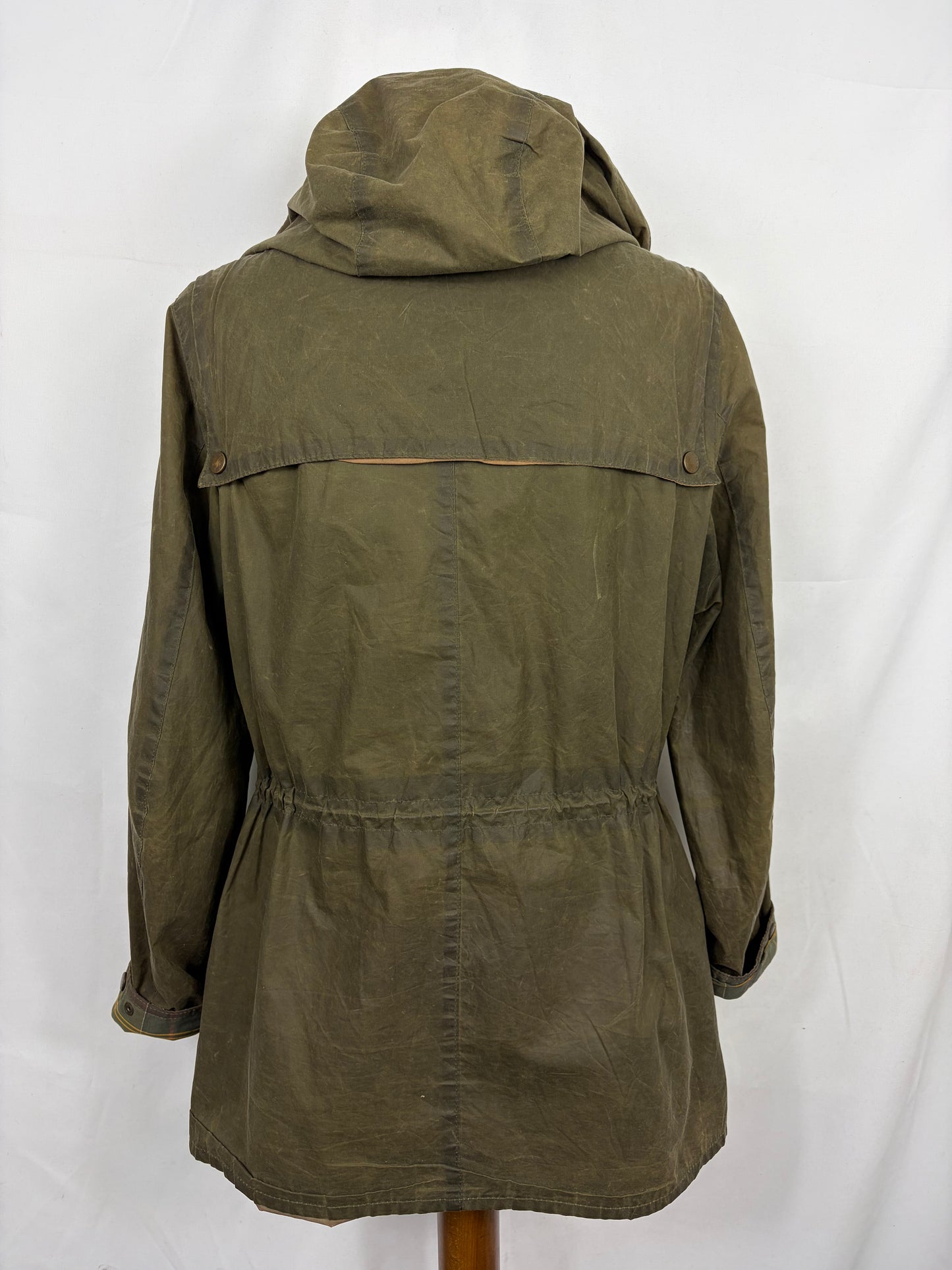 Giacca Barbour verde da donna Lightweight Durham Uk12 tg.42 - Green Lady Lightweight Durham Jacket size uk12 - Shop In London