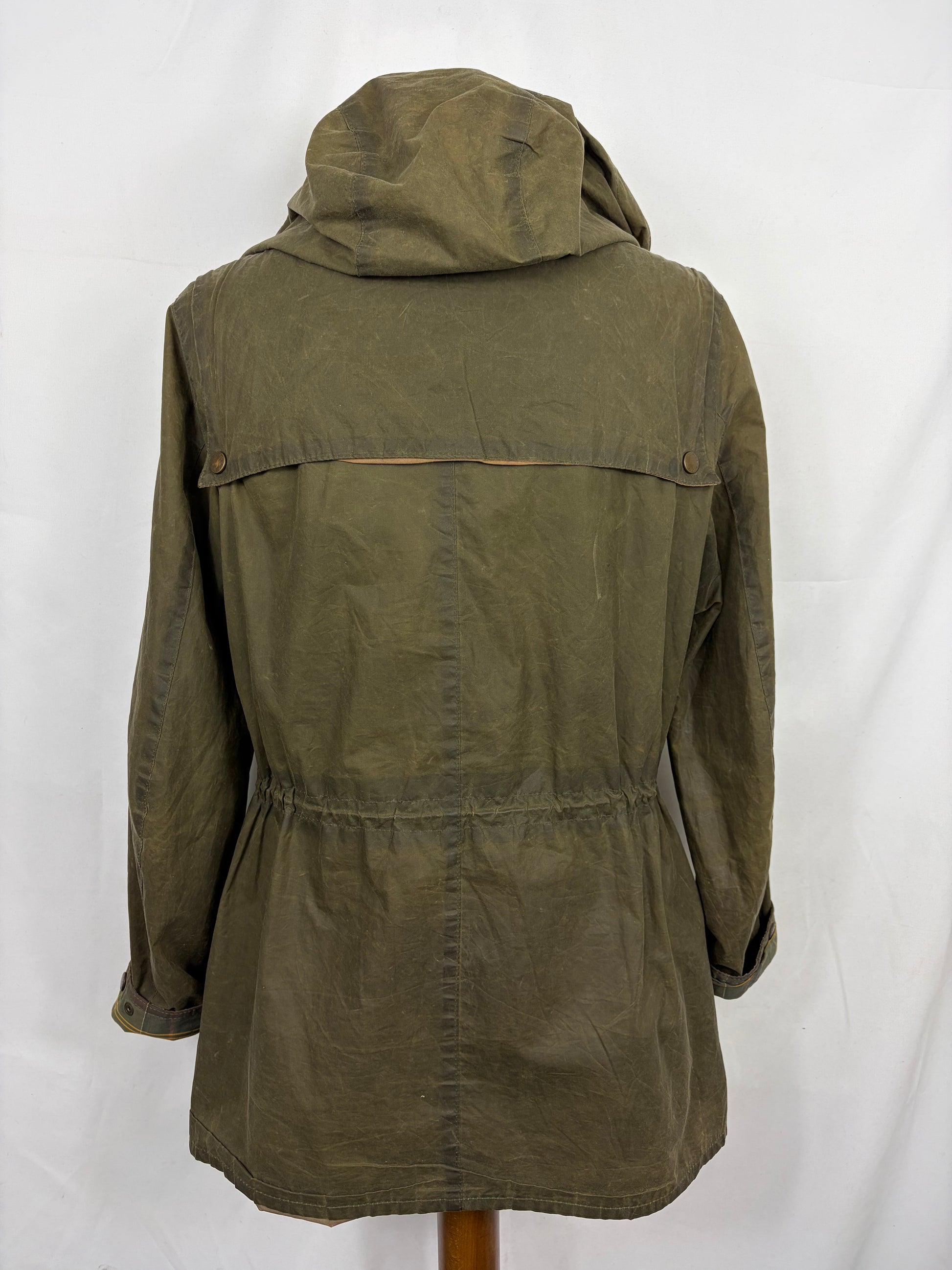 Giacca Barbour verde da donna Lightweight Durham Uk12 tg.42 - Green Lady Lightweight Durham Jacket size uk12 - Shop In London