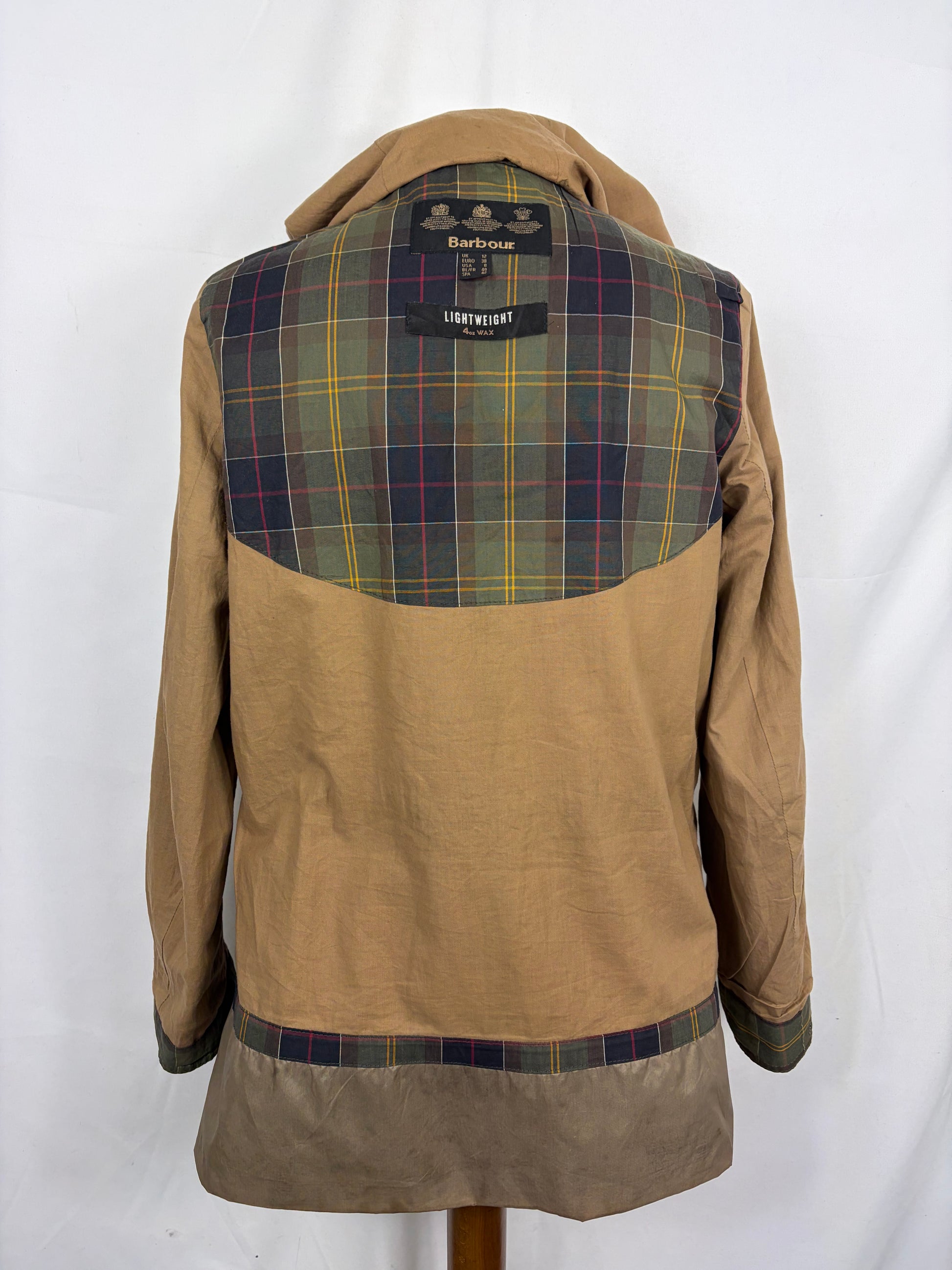 Giacca Barbour verde da donna Lightweight Durham Uk12 tg.42 - Green Lady Lightweight Durham Jacket size uk12 - Shop In London
