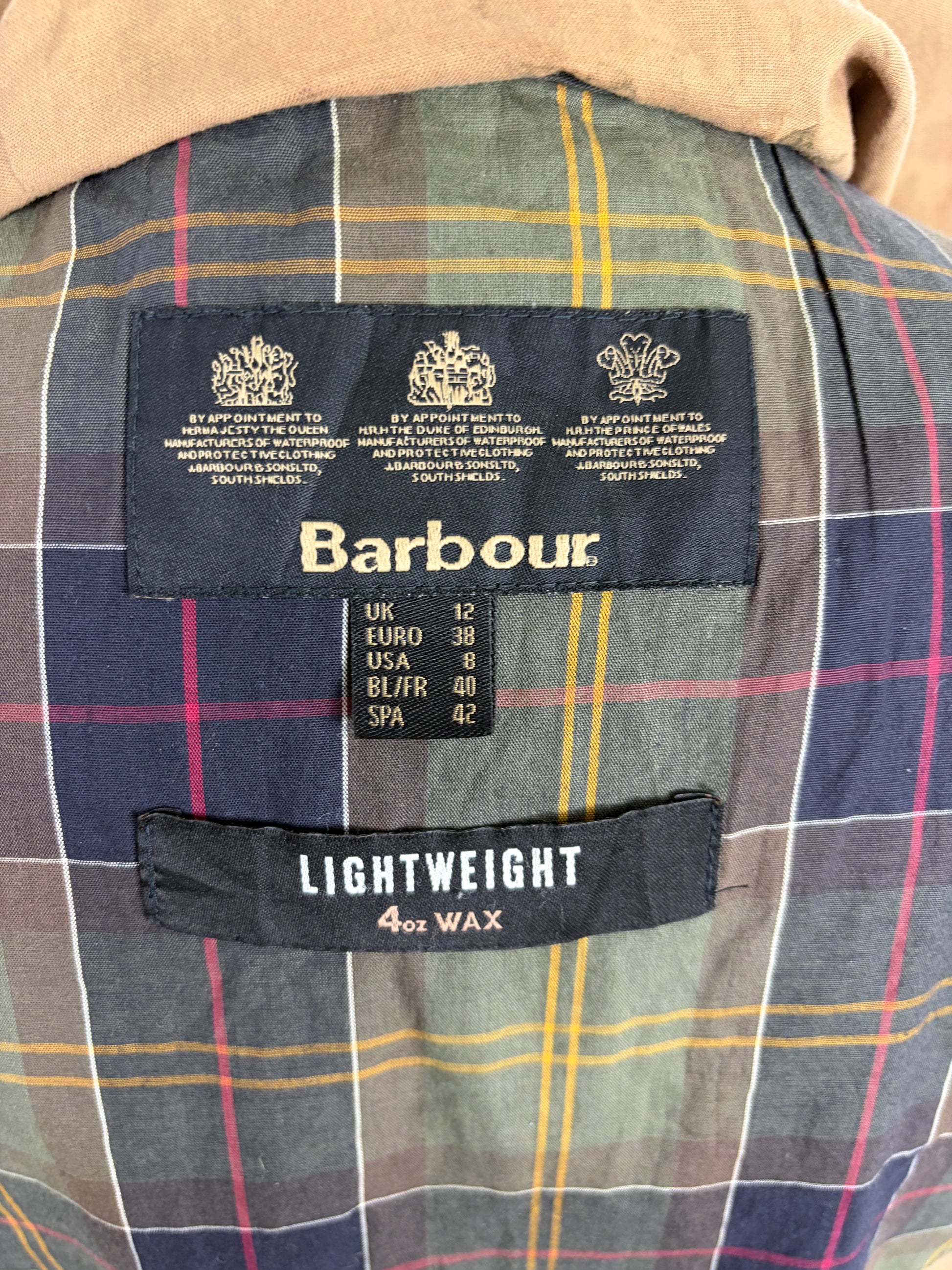 Giacca Barbour verde da donna Lightweight Durham Uk12 tg.42 - Green Lady Lightweight Durham Jacket size uk12 - Shop In London