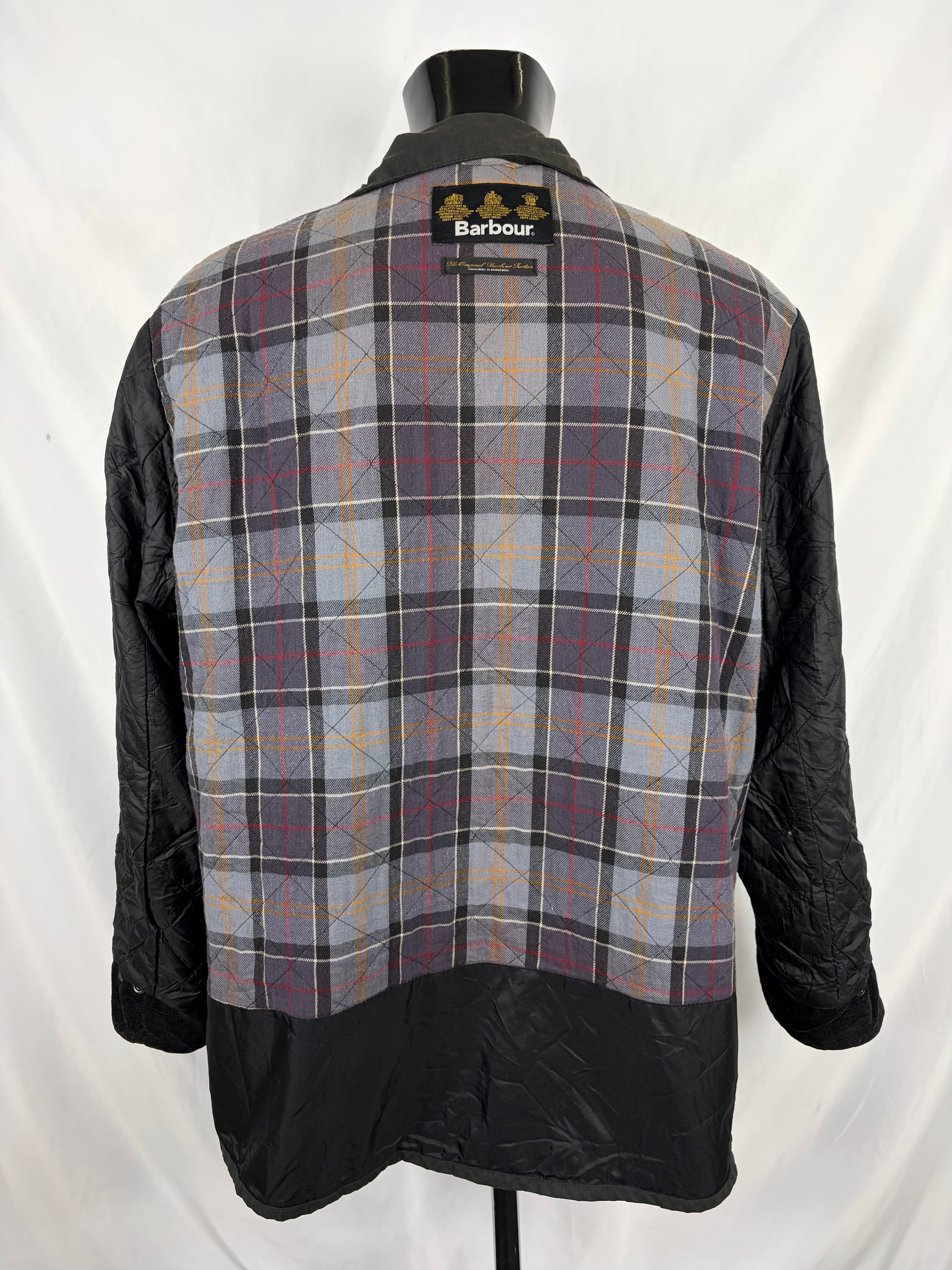 Giacca Barbour nera da Uomo Trooper cerata Large Man Black Waxed jacket size L - Shop In London