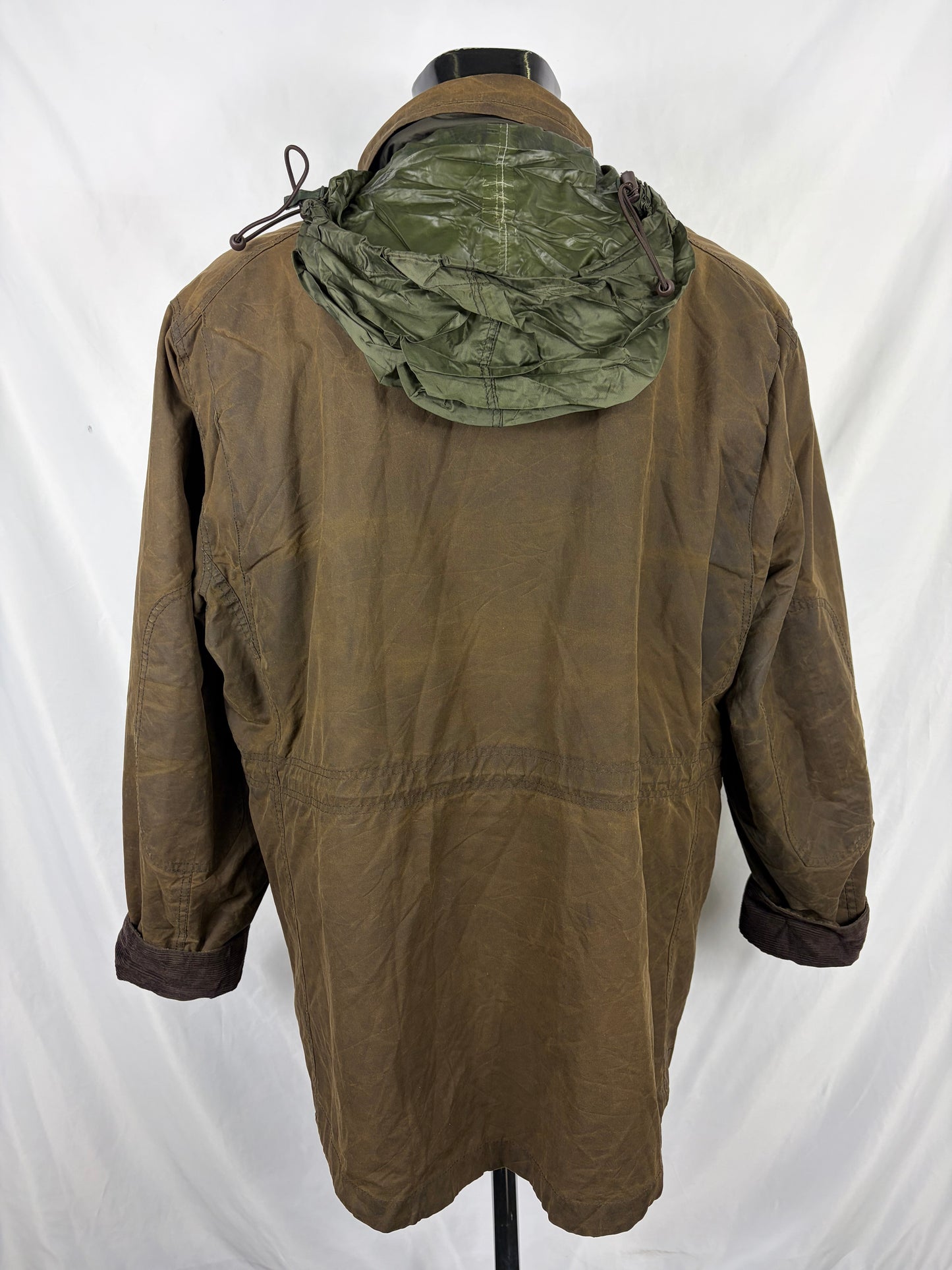 Barbour Giacca uomo verde oliva Xlarge Sapper Jacket - Man Olive Waxed Sapper Jacket Size XL