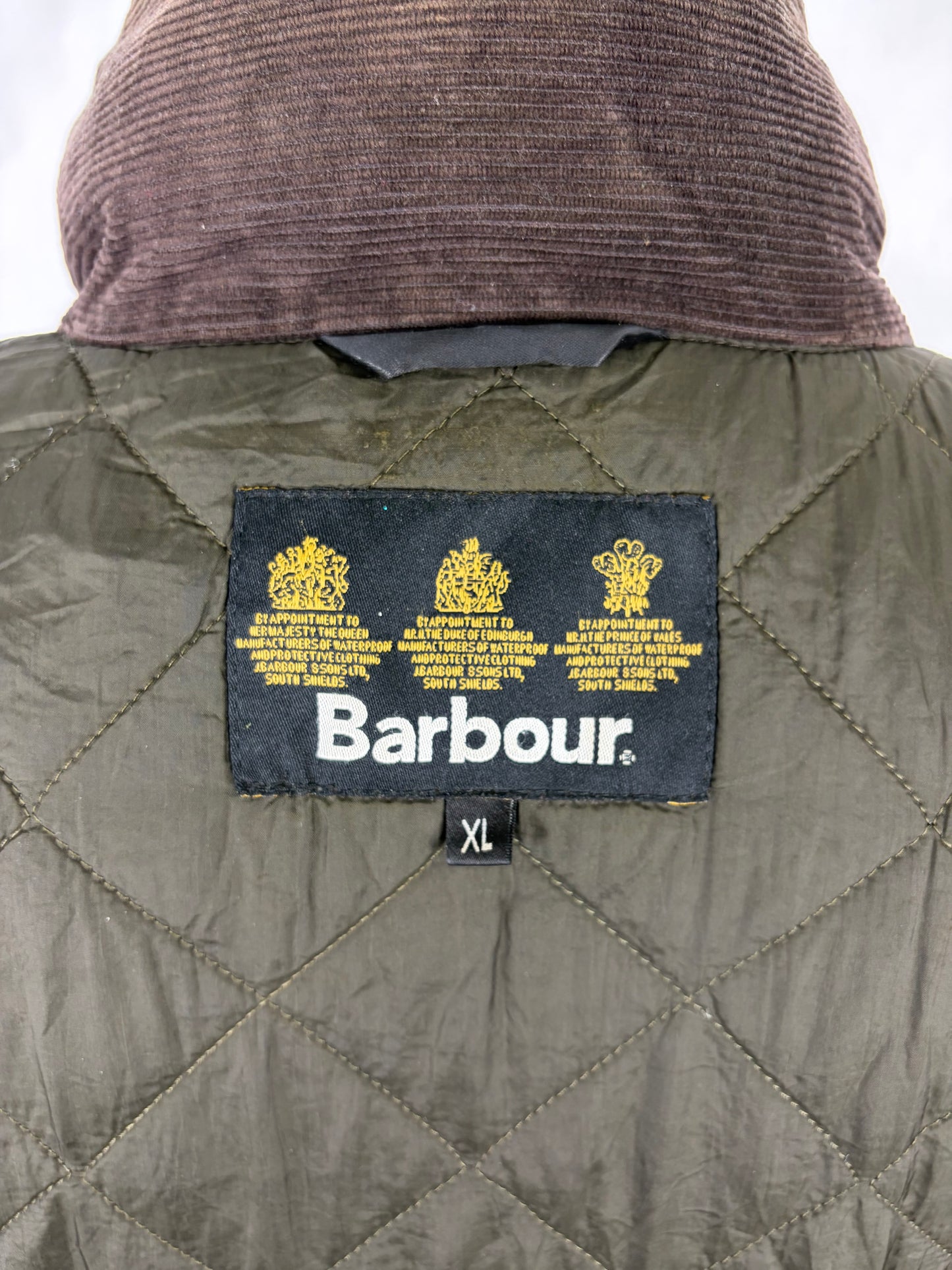 Barbour Giacca uomo verde oliva Xlarge Sapper Jacket - Man Olive Waxed Sapper Jacket Size XL