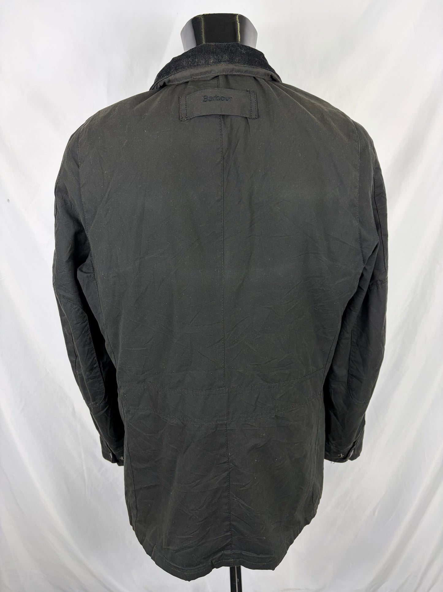 Barbour Giacca Uomo Corbridge Nera XLarge Man Black Waxed Corbridge Jacket Size XLarge