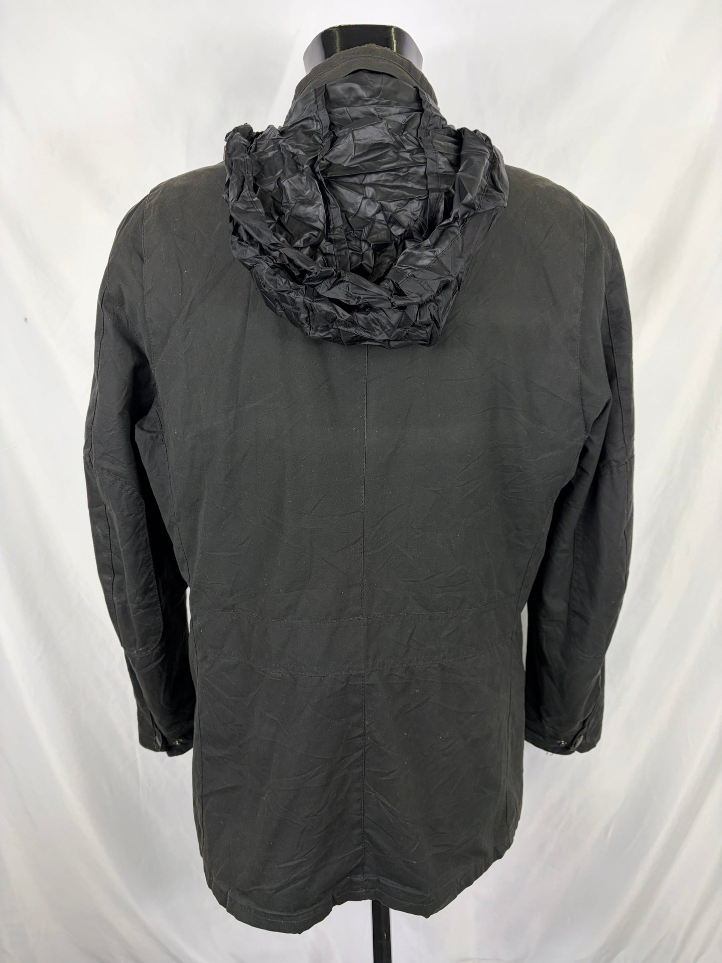 Barbour Giacca Uomo Corbridge Nera XLarge Man Black Waxed Corbridge Jacket Size XLarge