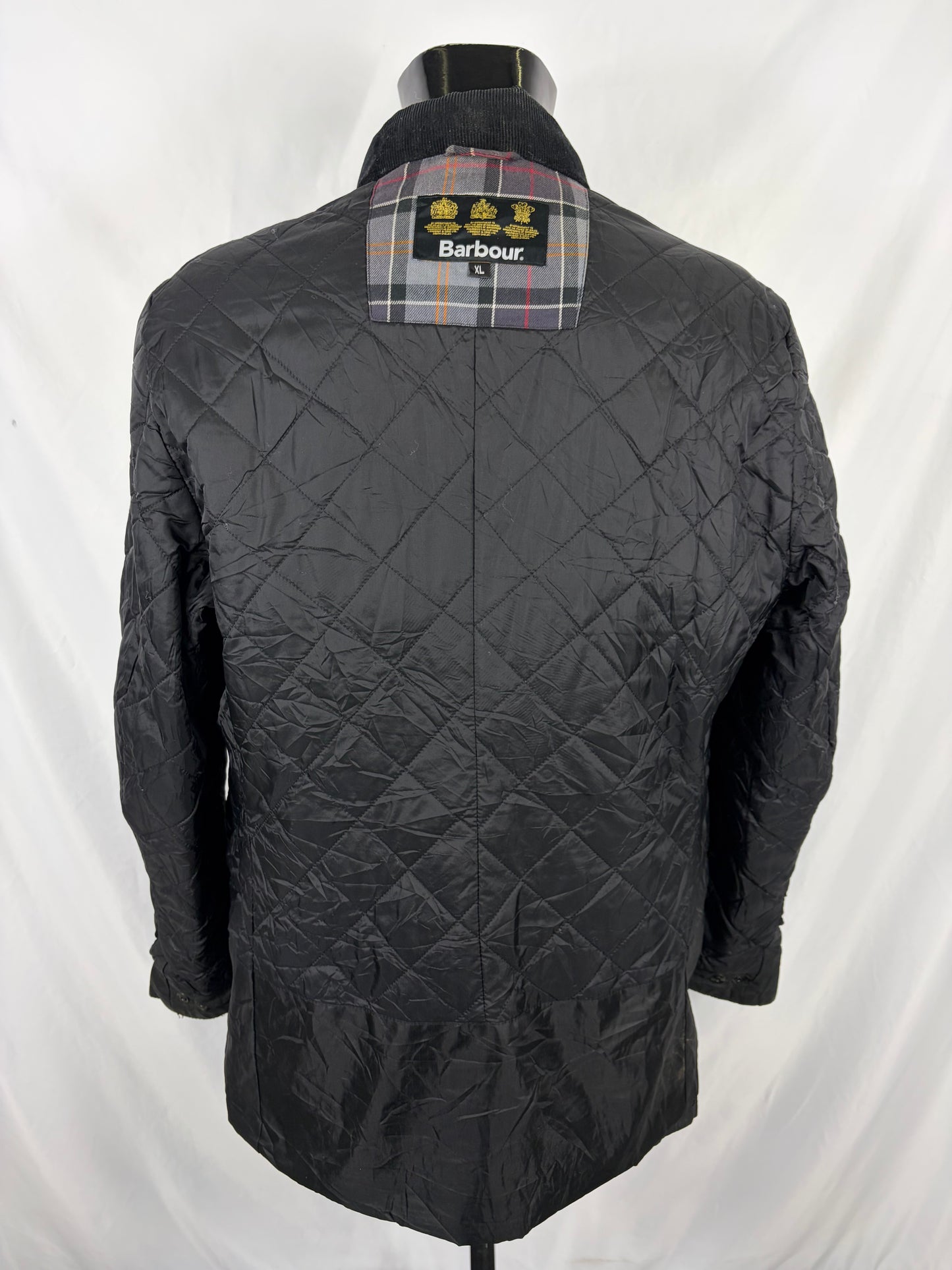 Barbour Giacca Uomo Corbridge Nera XLarge Man Black Waxed Corbridge Jacket Size XLarge
