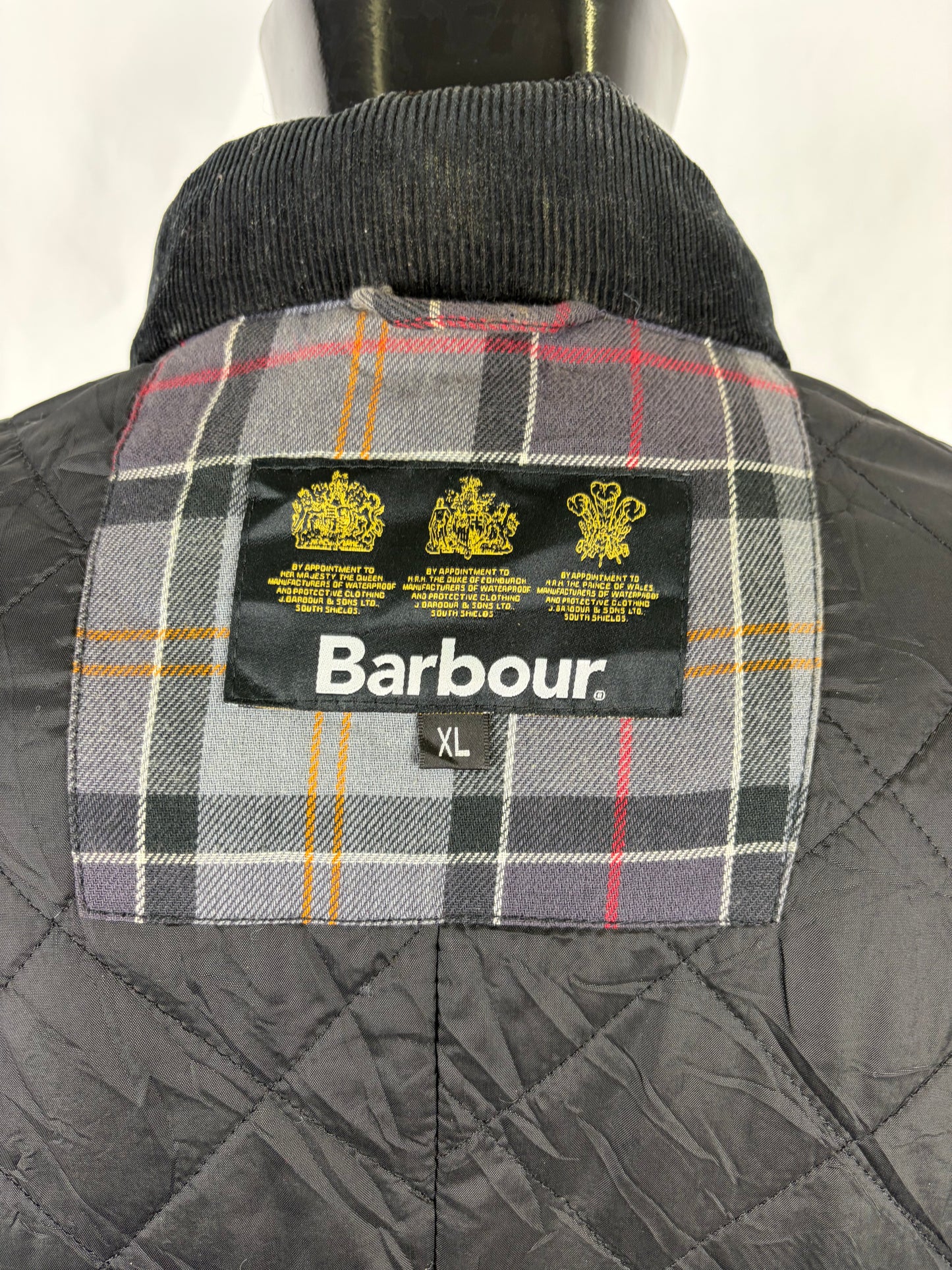 Barbour Giacca Uomo Corbridge Nera XLarge Man Black Waxed Corbridge Jacket Size XLarge