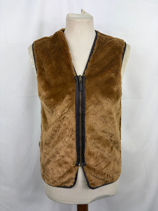 Imbottitura Originale Barbour BAMBINO a pelliccia taglia M con zip