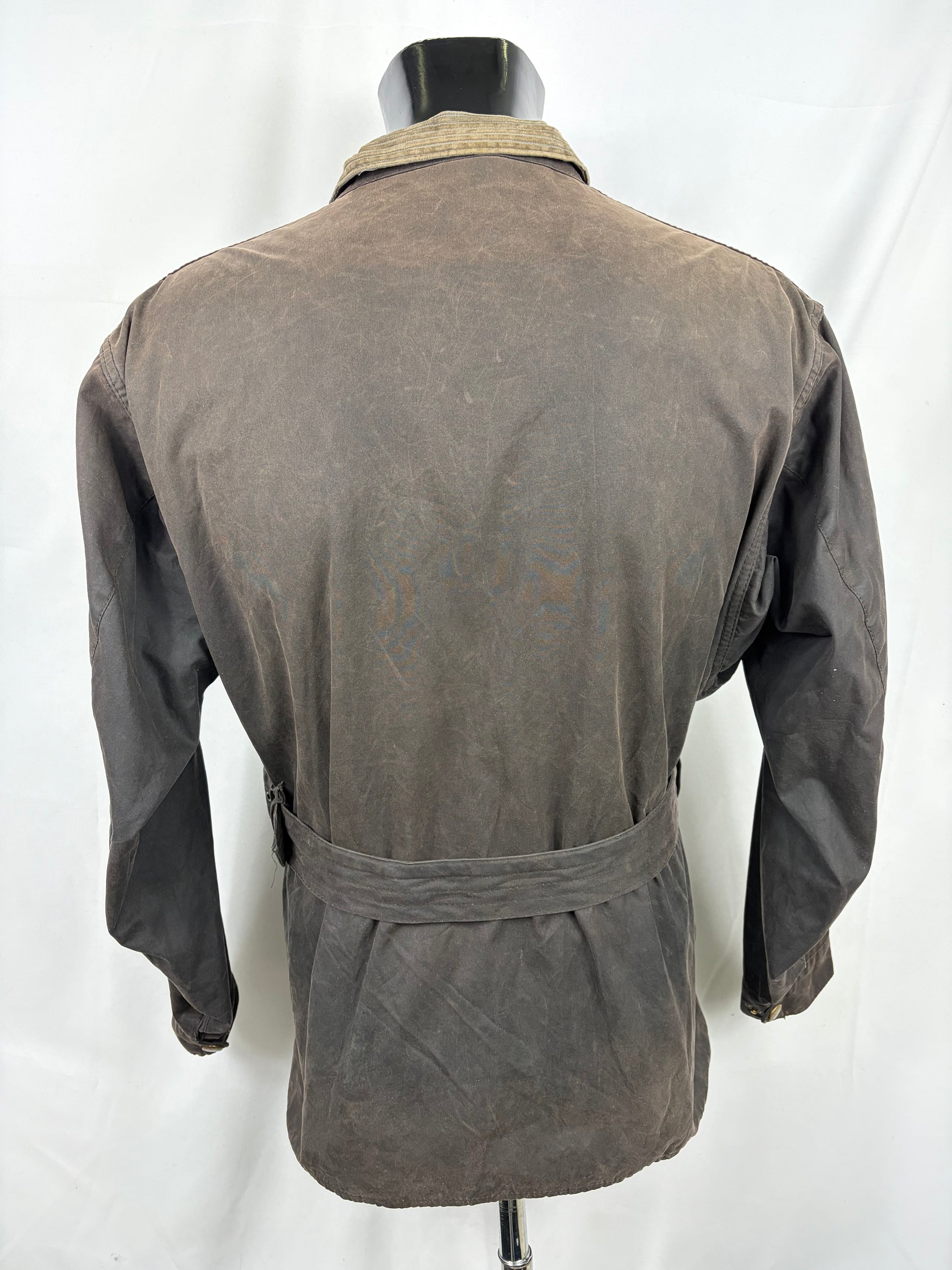 Giacca Barbour International Nero A7 C48/122cm Man motorcycle waxed Jacket XLarge - Shop In London