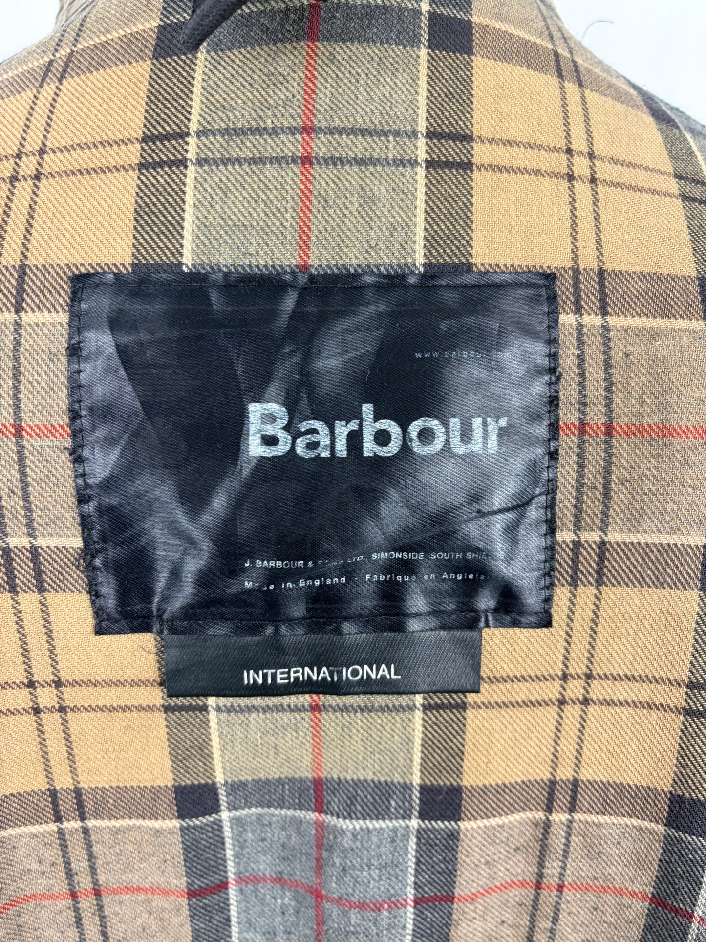 Giacca Barbour International Nero A7 C48/122cm Man motorcycle waxed Jacket XLarge - Shop In London
