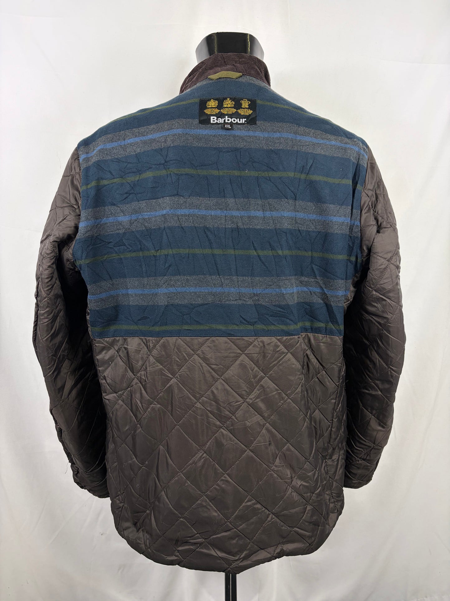 Giacca Barbour Uomo Verde cerata Leeward 2XL - Man Olive wax Leeward Jacket Size 2Xlarge