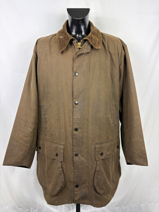 Giacca Barbour Northumbria Oliva C52/132 cm-Man Olive Northumbria Waxed Jacket Size XXXL - Shop In London