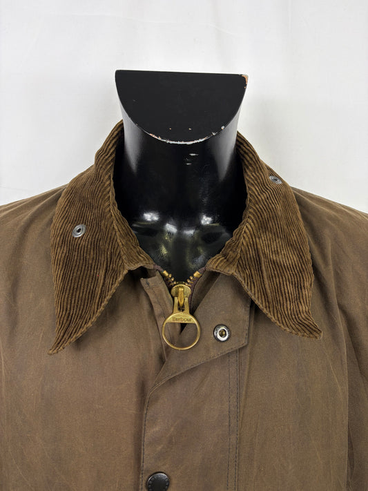 Giacca Barbour Northumbria Oliva C52/132 cm-Man Olive Northumbria Waxed Jacket Size XXXL - Shop In London