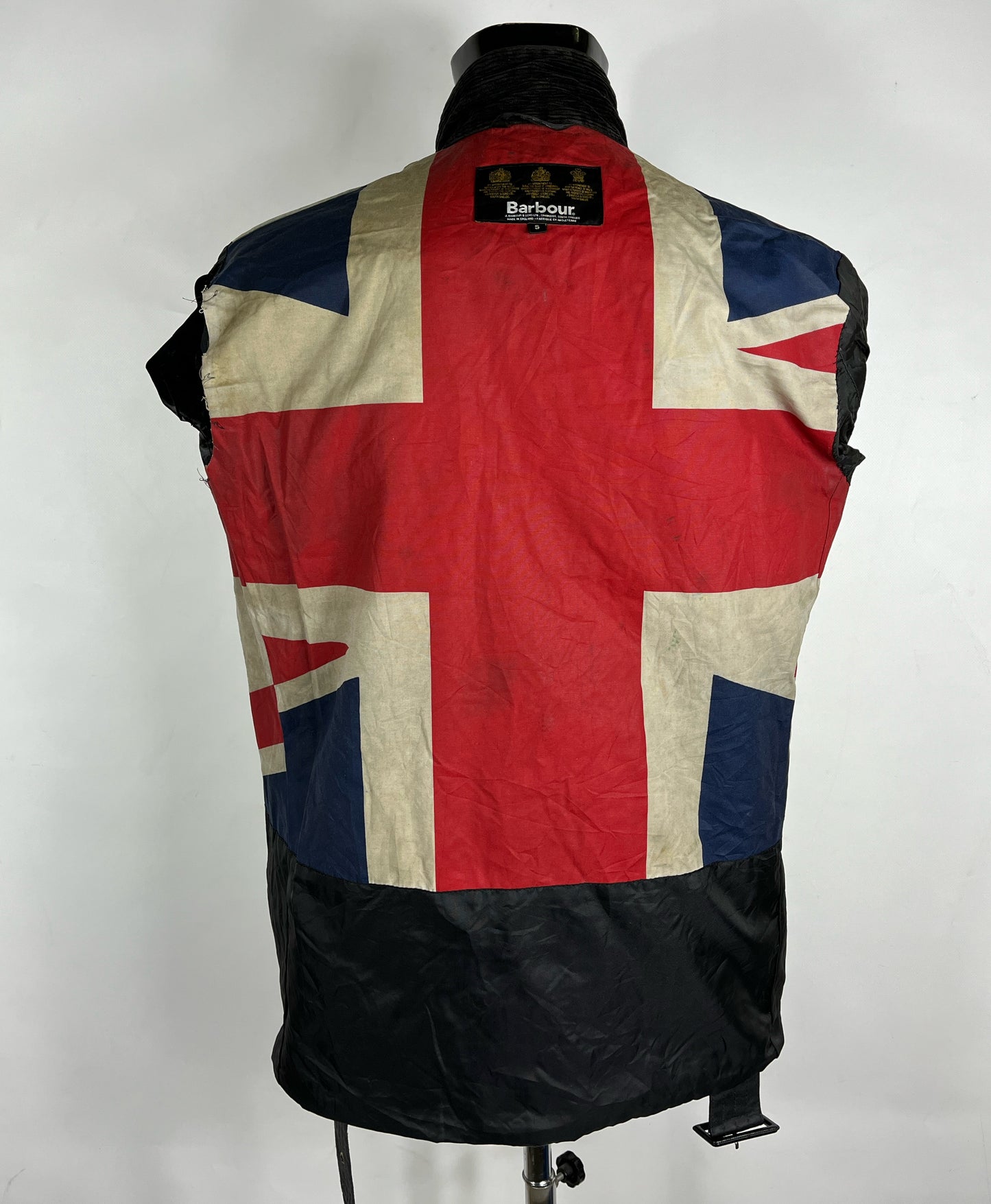 Giacca Barbour International Union Jack Small- Black International Union Jacket Jacket S