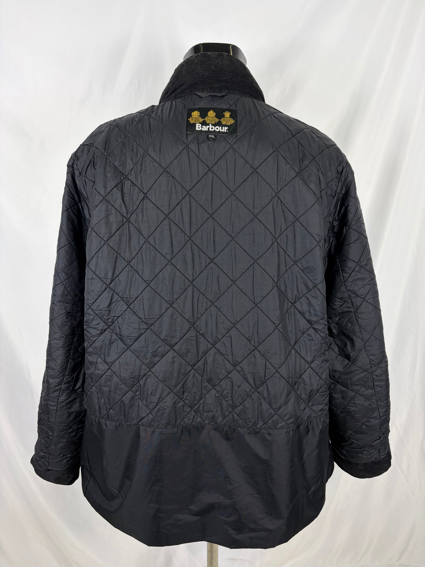 Barbour Giacca uomo nera XXL Sapper Jacket Black Waxed Sapper Jacket Size XXLarge