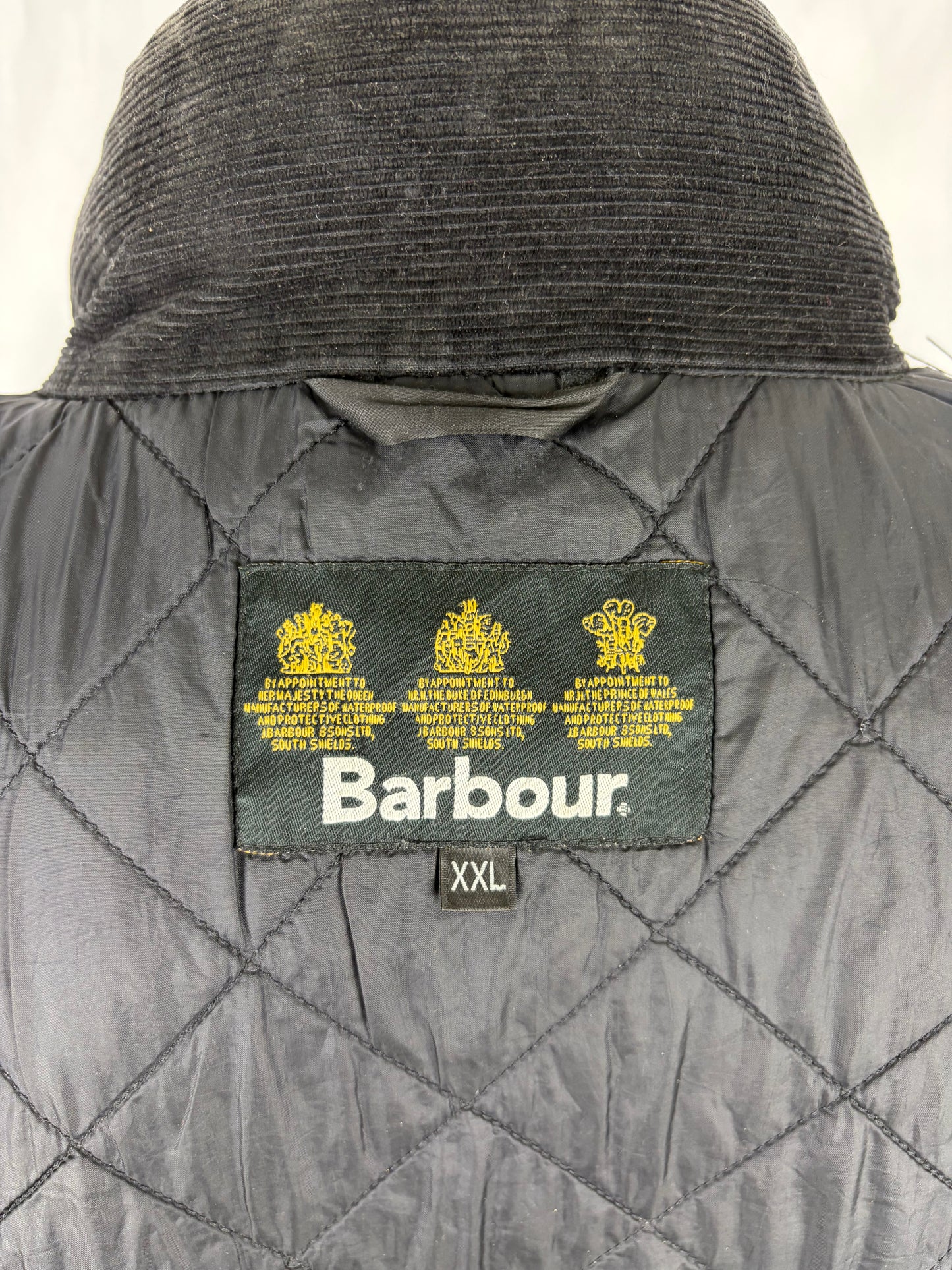 Barbour Giacca uomo nera XXL Sapper Jacket Black Waxed Sapper Jacket Size XXLarge