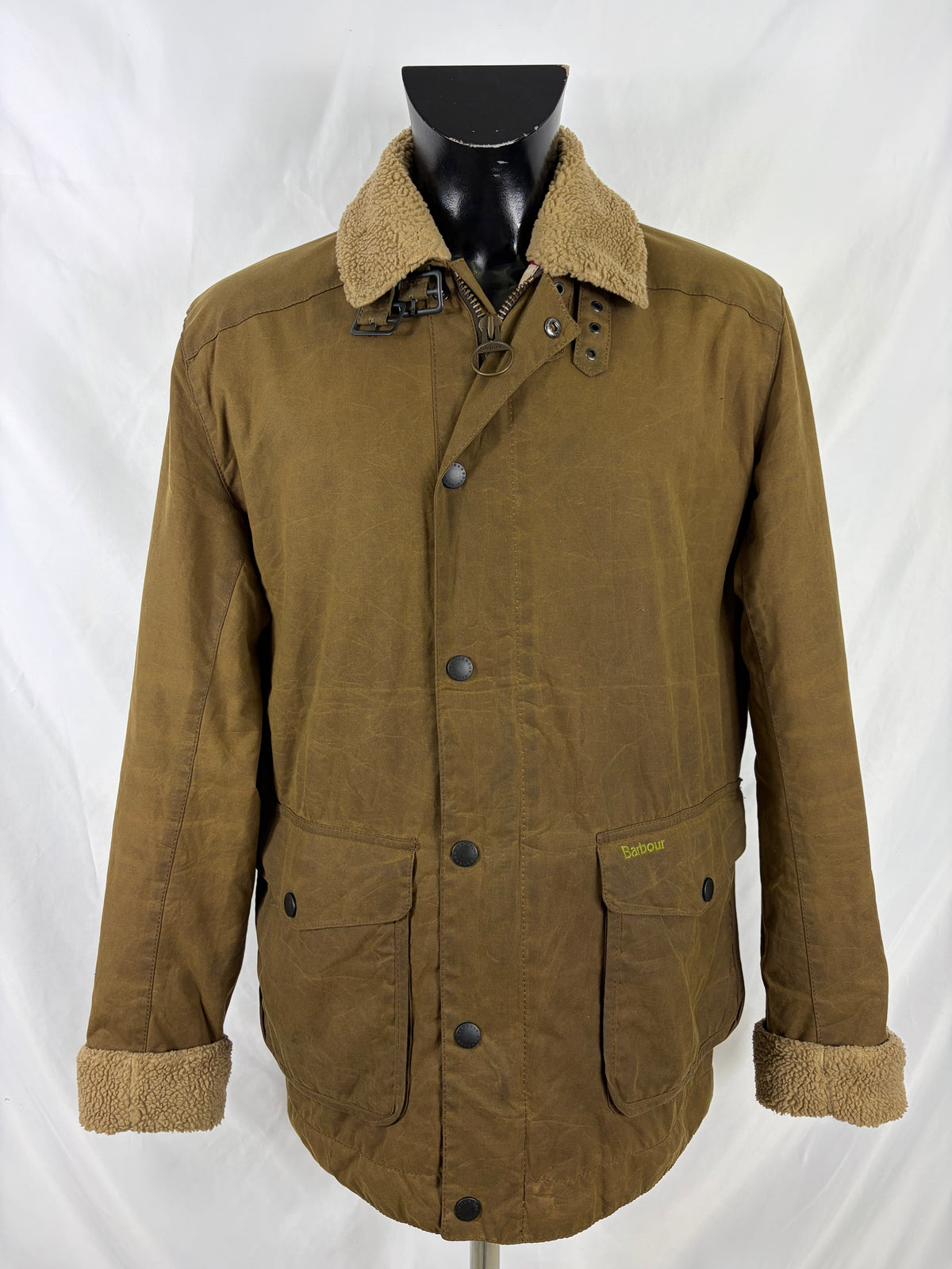Giacca Barbour International Beige Cattrick Large- Man Barbour International Cattrick Jacket size Large