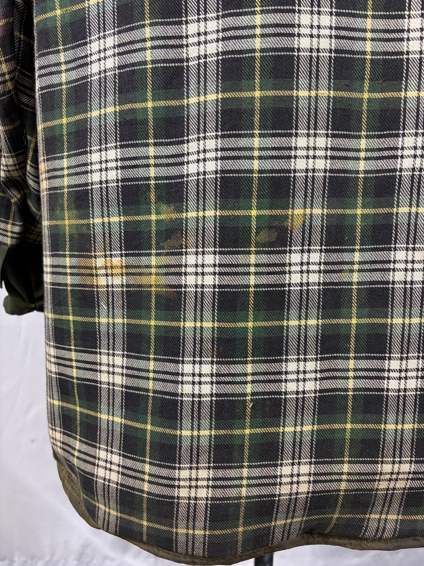 Barbour Giacca Beaufort vintage verde C48/122 cm - Vintage Green Beaufort Waxed jacket Size XL