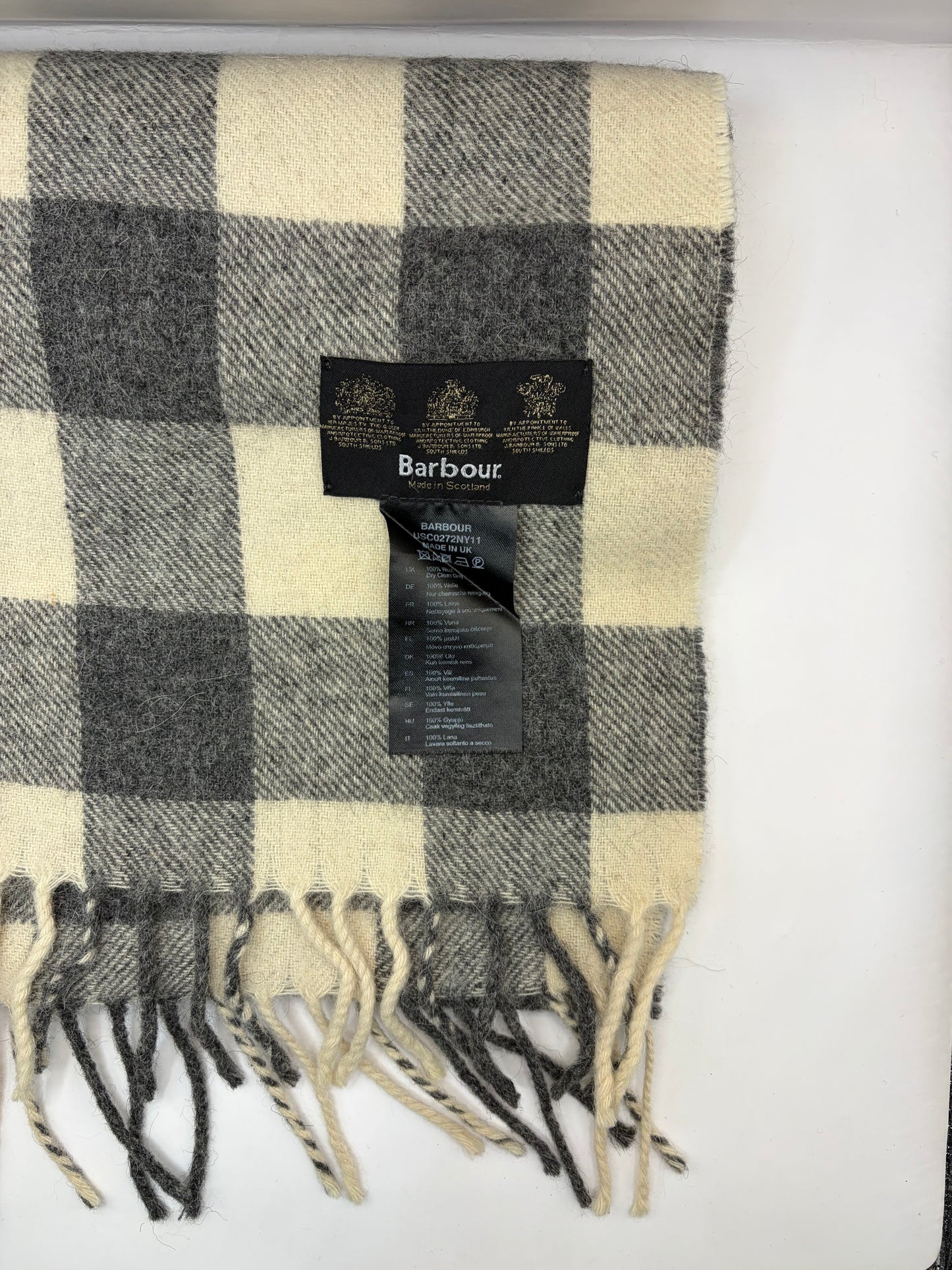 Sciarpa Barbour in lana - Shop In London
