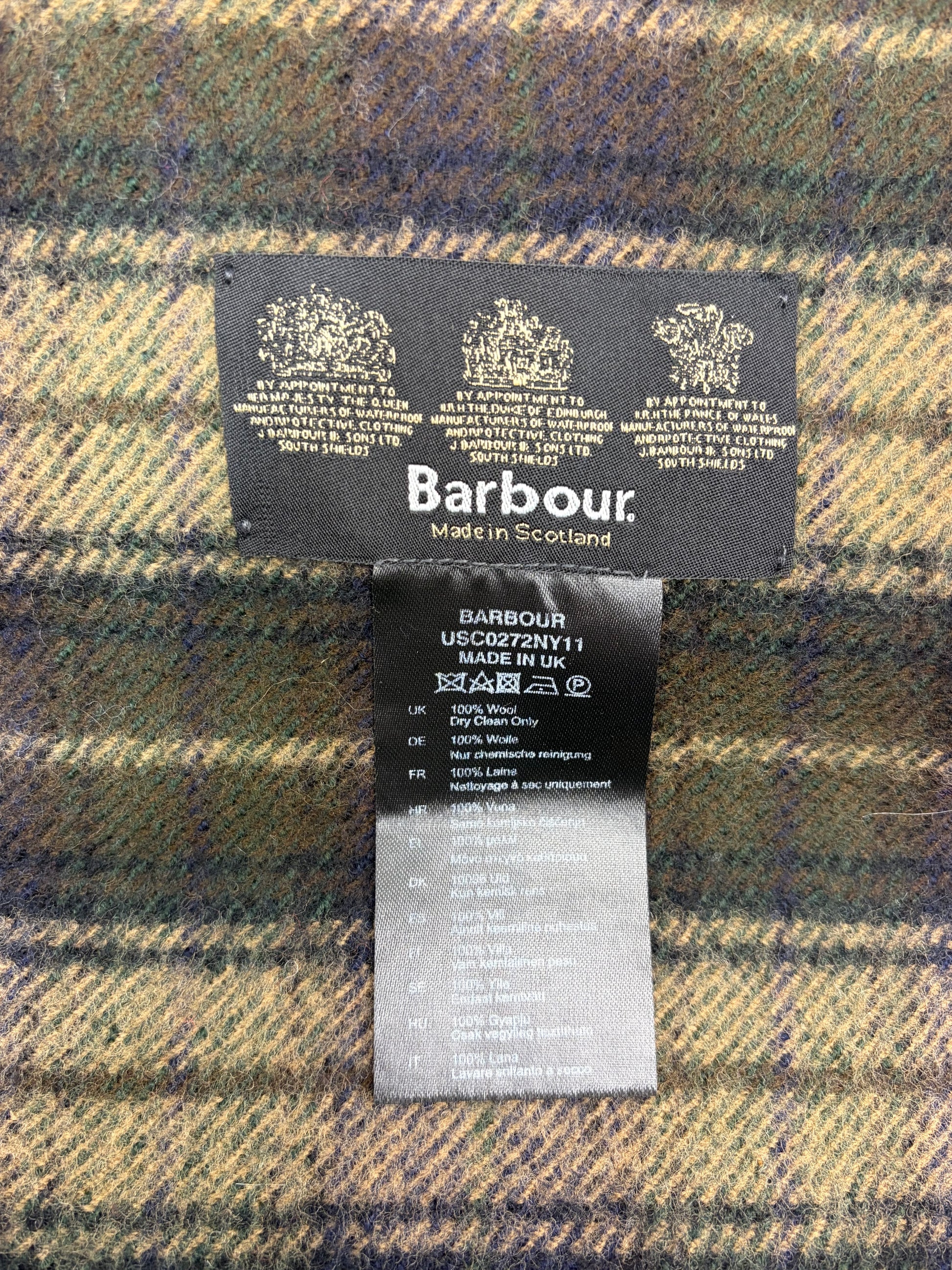 Sciarpa Barbour in lana - Shop In London