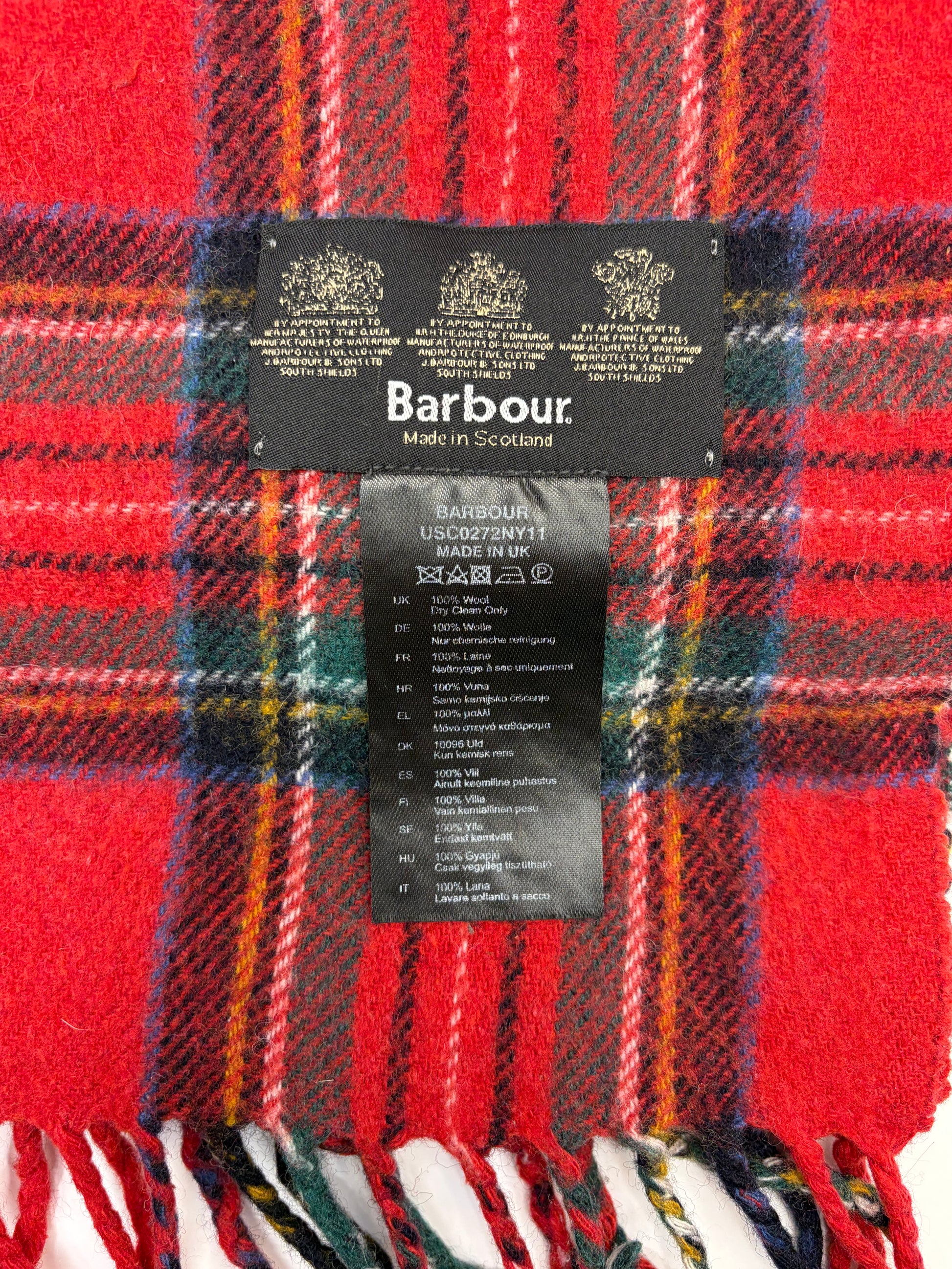 Sciarpa Barbour in lana - Shop In London