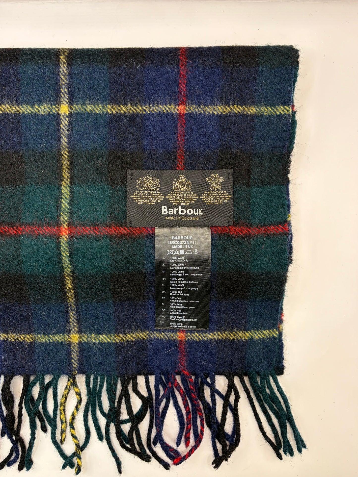 Sciarpa Barbour in lana - Shop In London