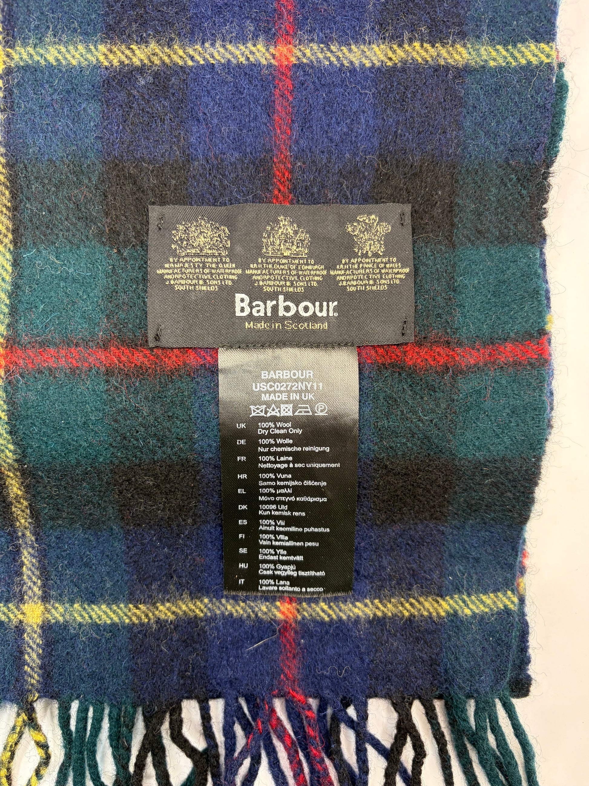 Sciarpa Barbour in lana - Shop In London