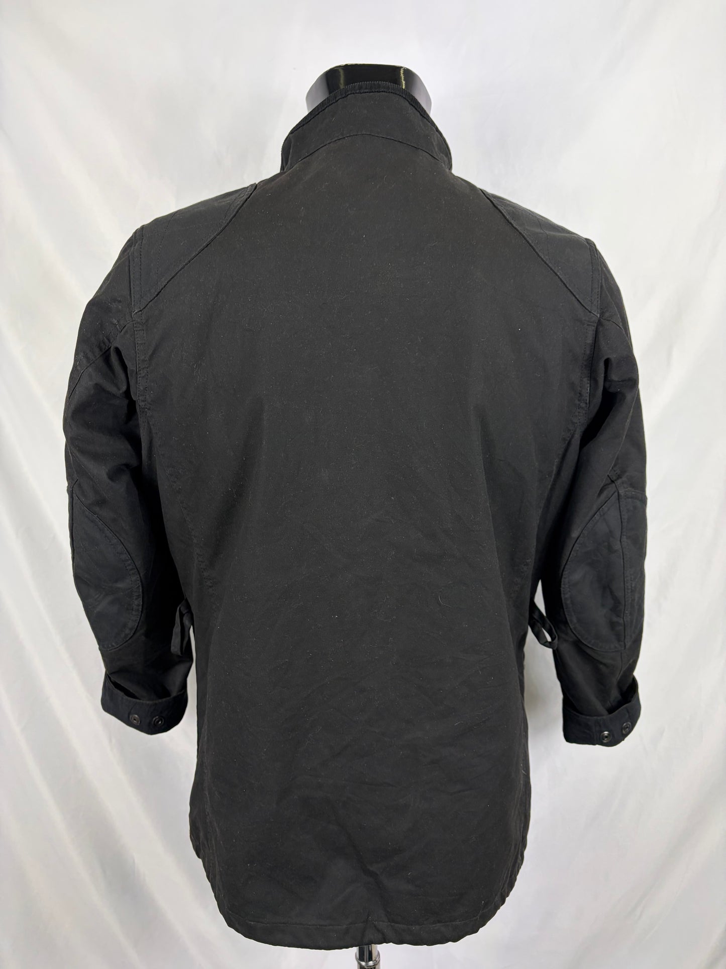 RARA Giacca Barbour International Steve Mc Queen Nera MEDIUM - Black Barbour International Mc queen size M - Shop In London