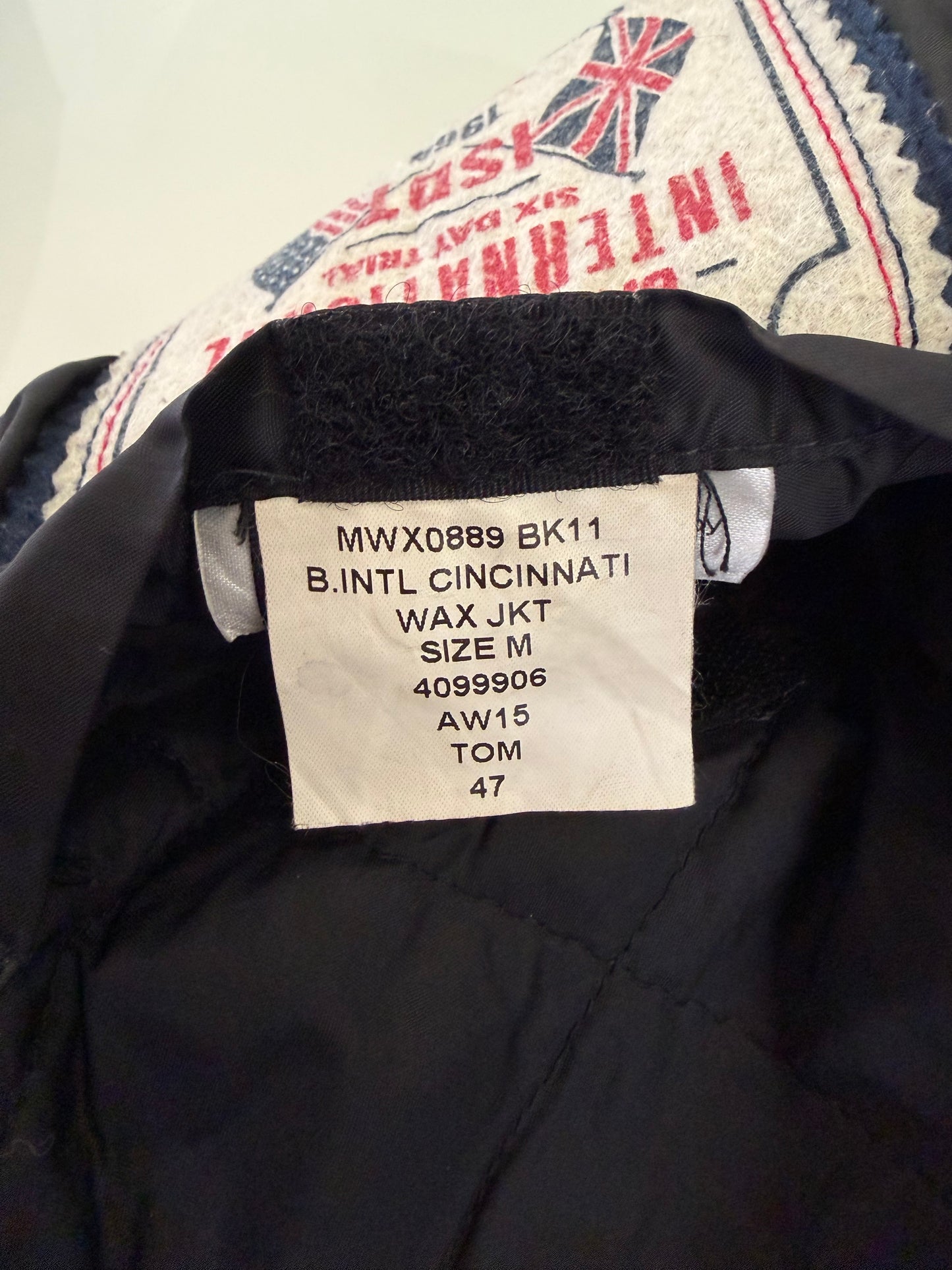 RARA Giacca Barbour International Steve Mc Queen Nera MEDIUM - Black Barbour International Mc queen size M - Shop In London