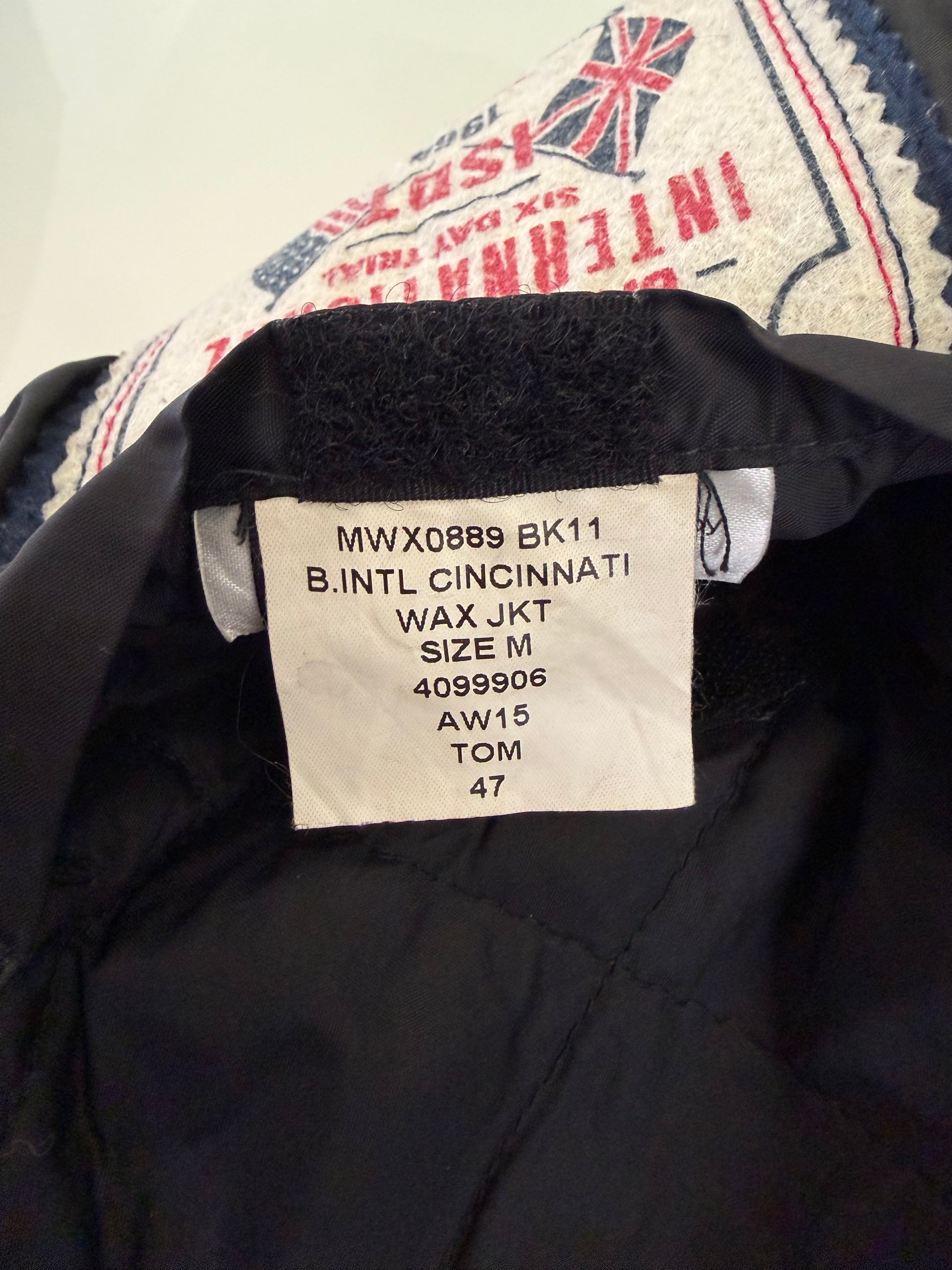 RARA Giacca Barbour International Steve Mc Queen Nera MEDIUM - Black Barbour International Mc queen size M - Shop In London