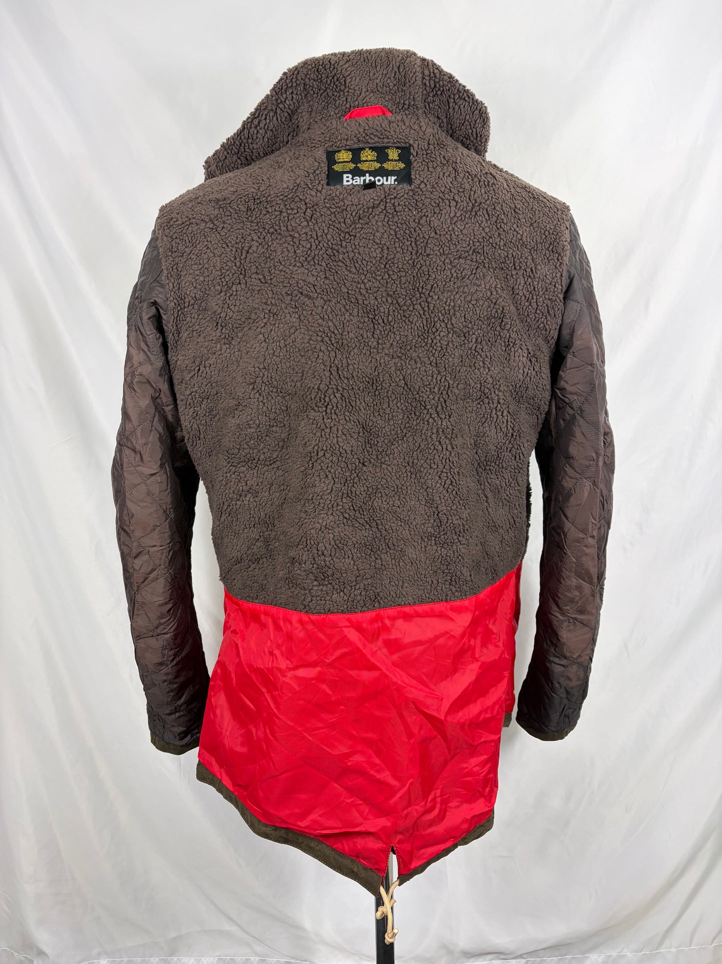 RARO GameParka Barbour verde con cappuccio Large - Wax Green Game Parka Size Large - Shop In London