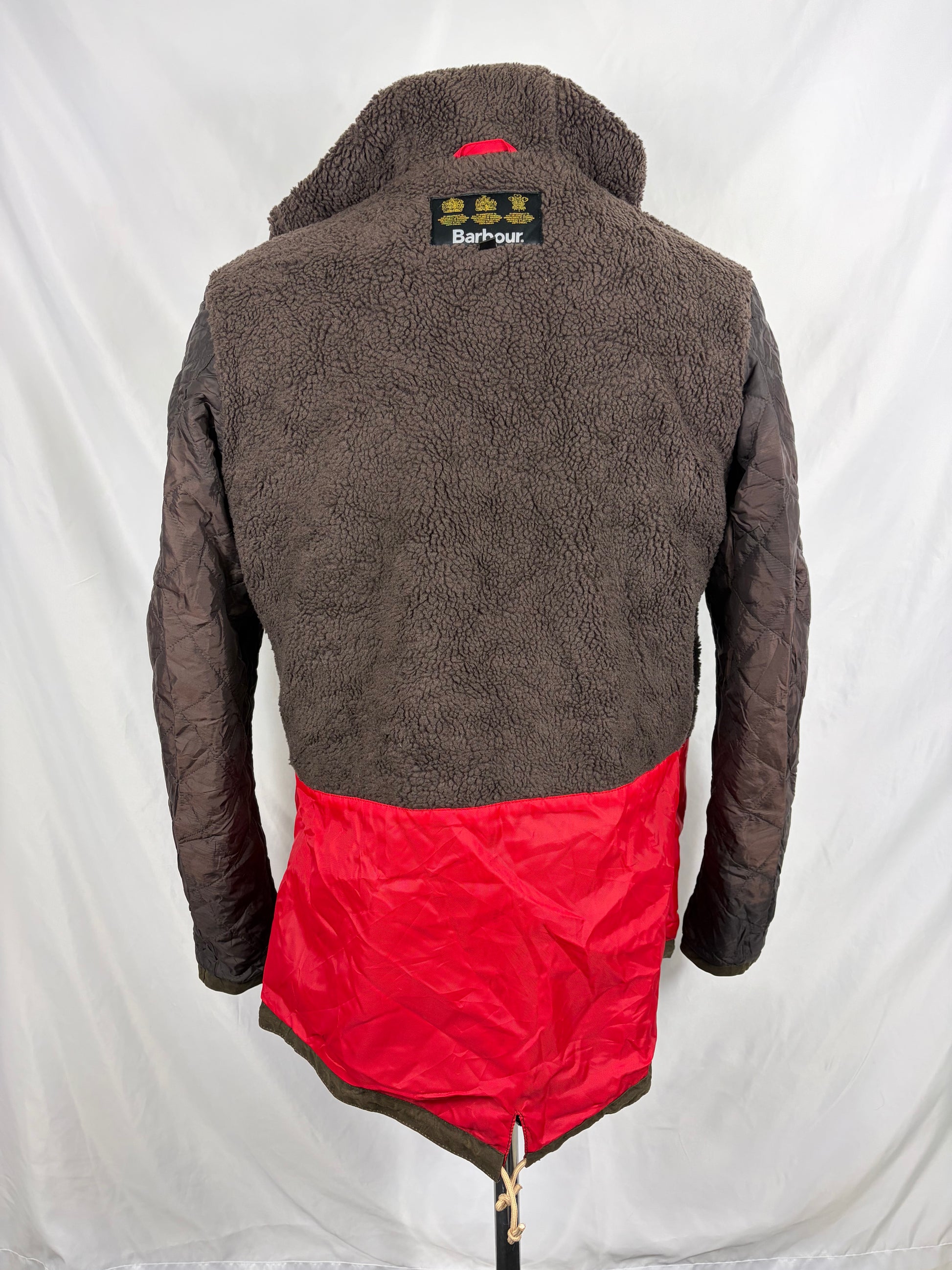 RARO GameParka Barbour verde con cappuccio Large - Wax Green Game Parka Size Large - Shop In London