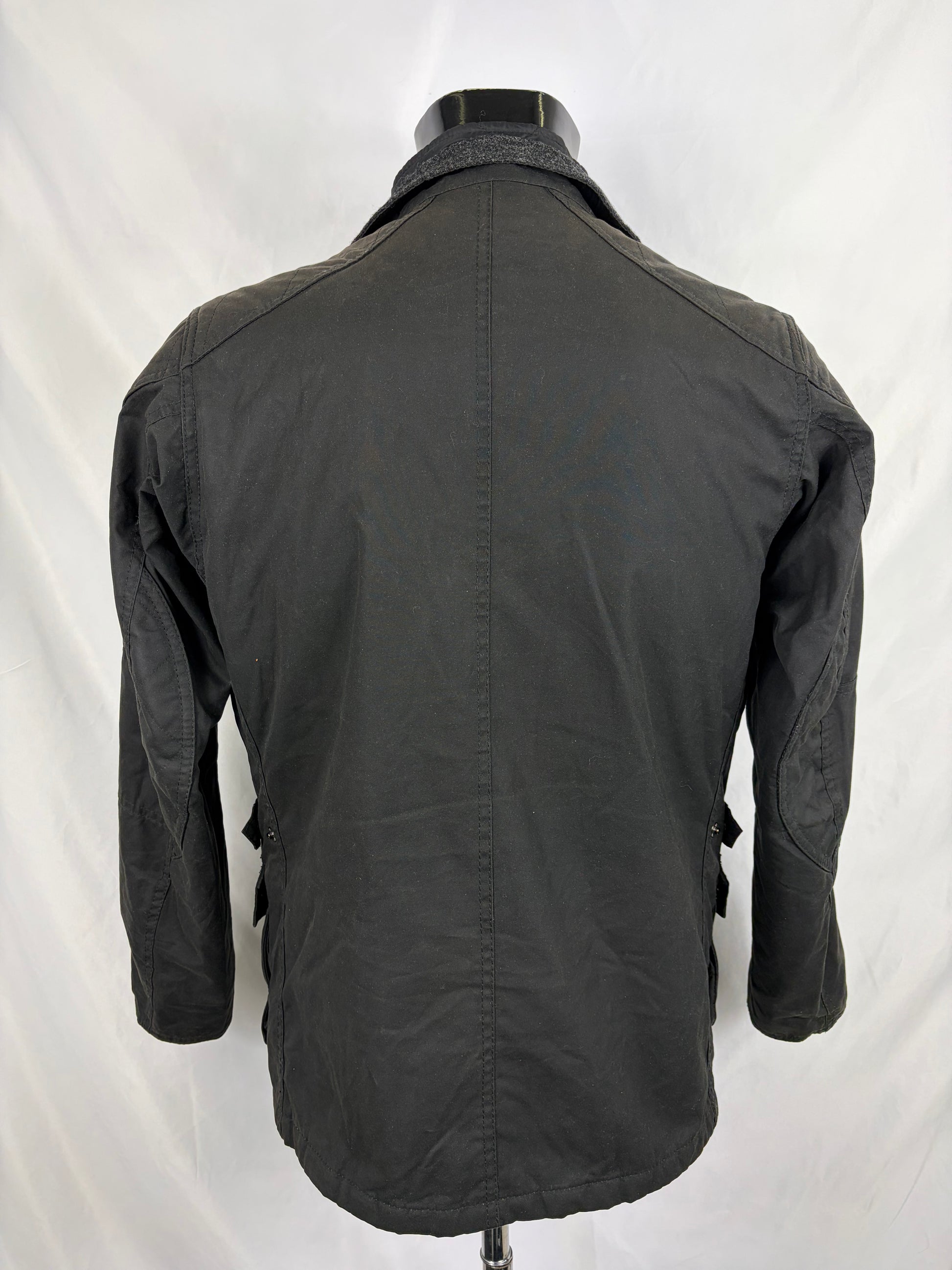 Giacca uomo Barbour International Nero Small- Man Barbour International Gauge wax jacket size S - Shop In London