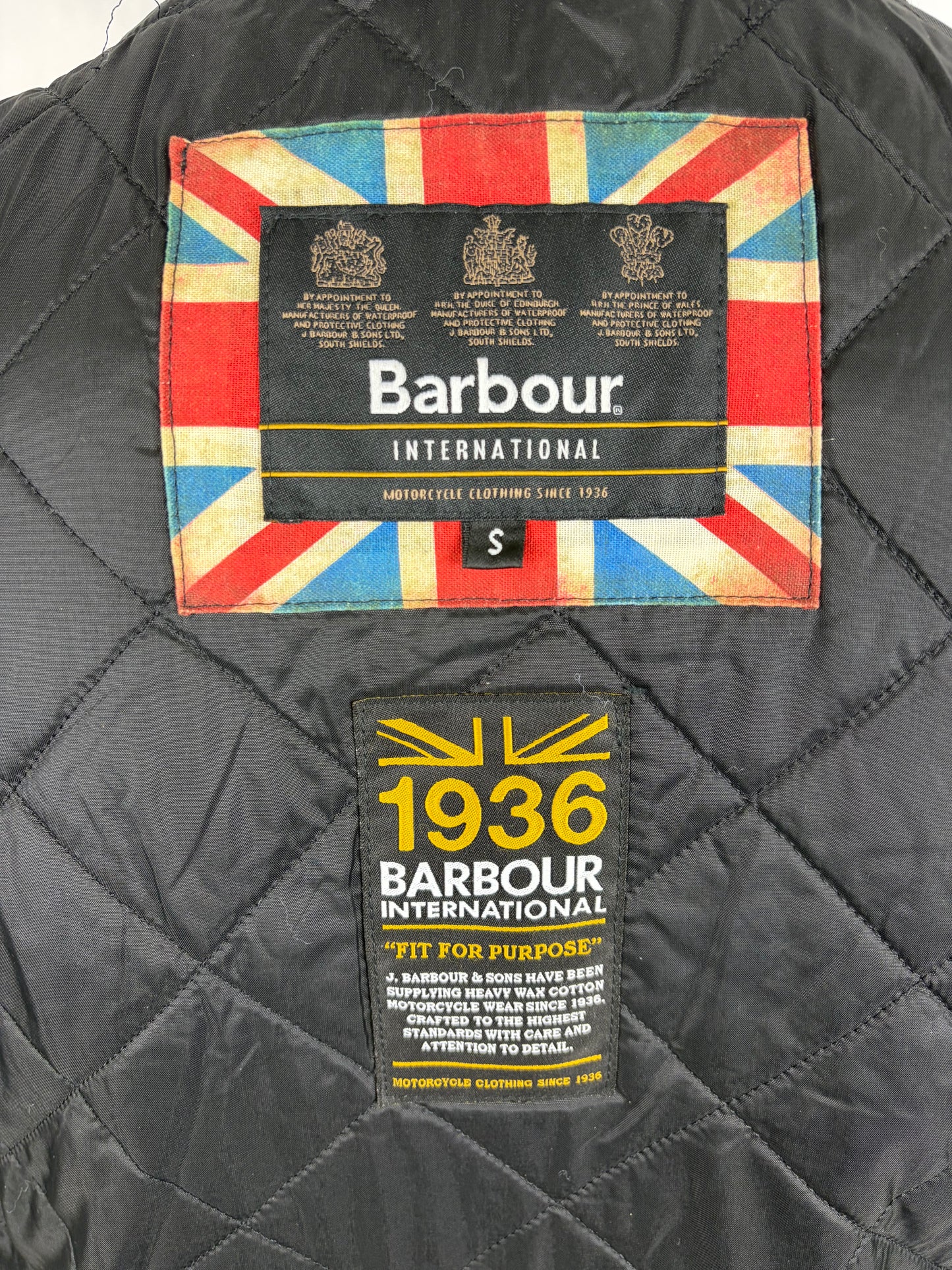 Giacca uomo Barbour International Nero Small- Man Barbour International Gauge wax jacket size S - Shop In London