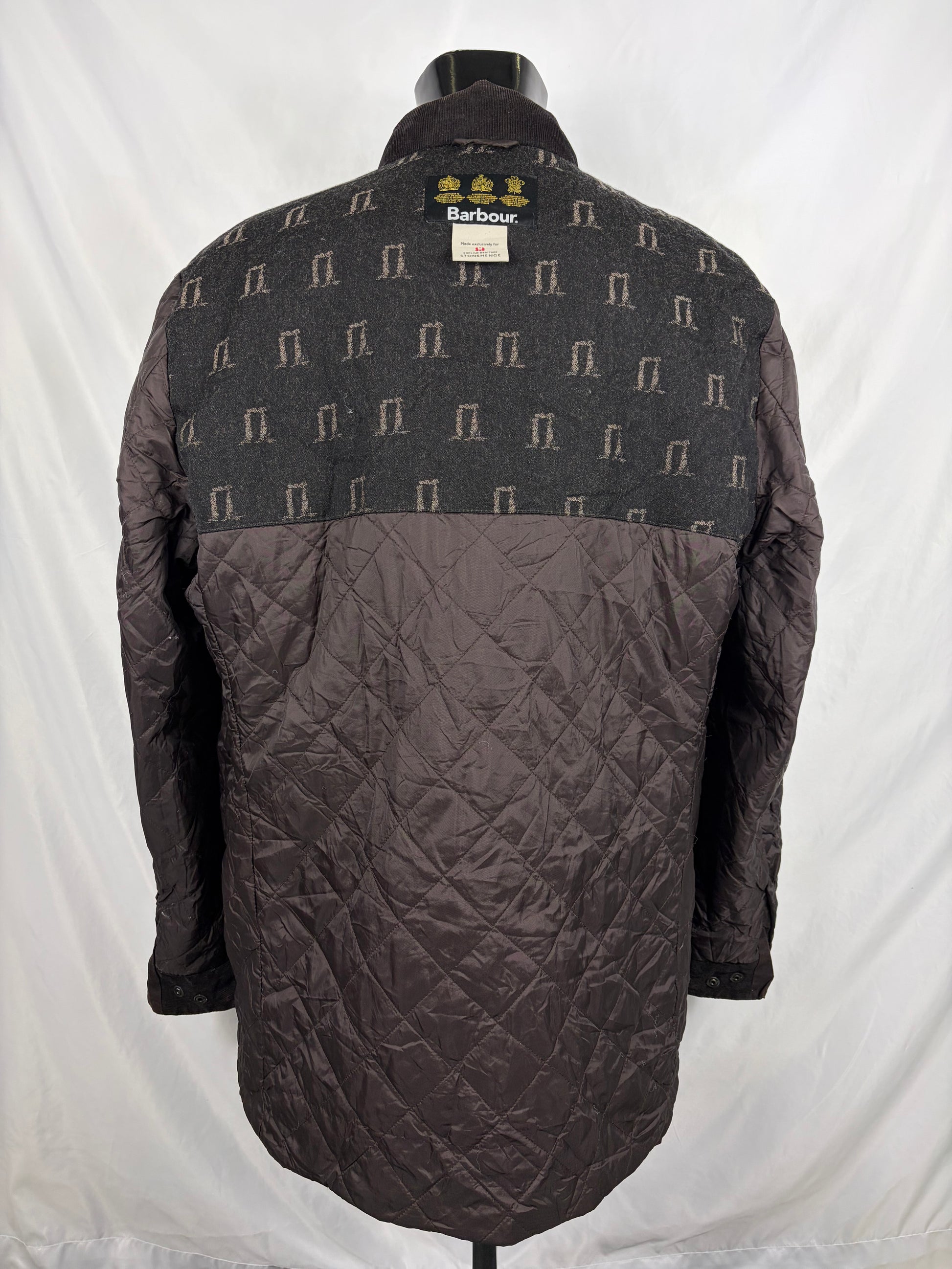 RARA Giacca uomo Barbour da uomo made for Stonehenge 3xl - Man Preseli Stonehenge Wax Jacket size 3xl - Shop In London