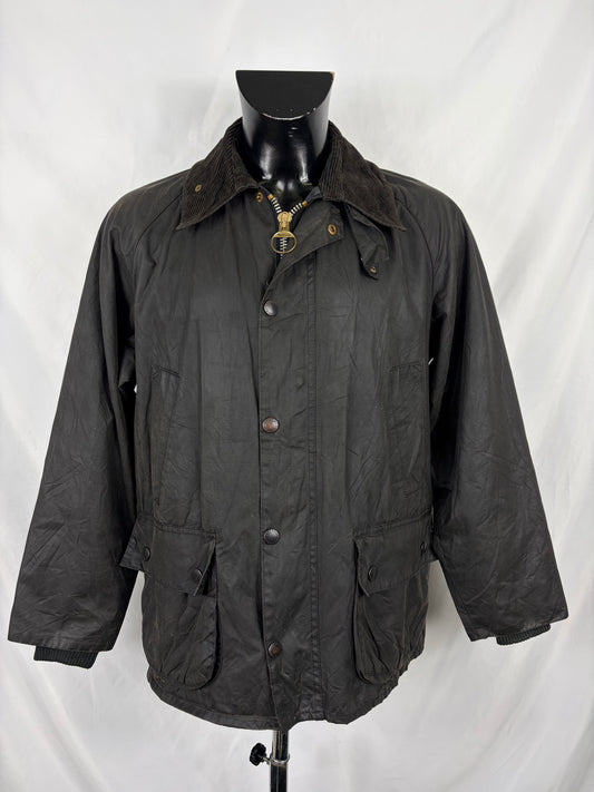 Barbour Vintage Giacca Bedale nero C40/102 CM - Black Bedale wax man jacket Size Medium - Shop In London