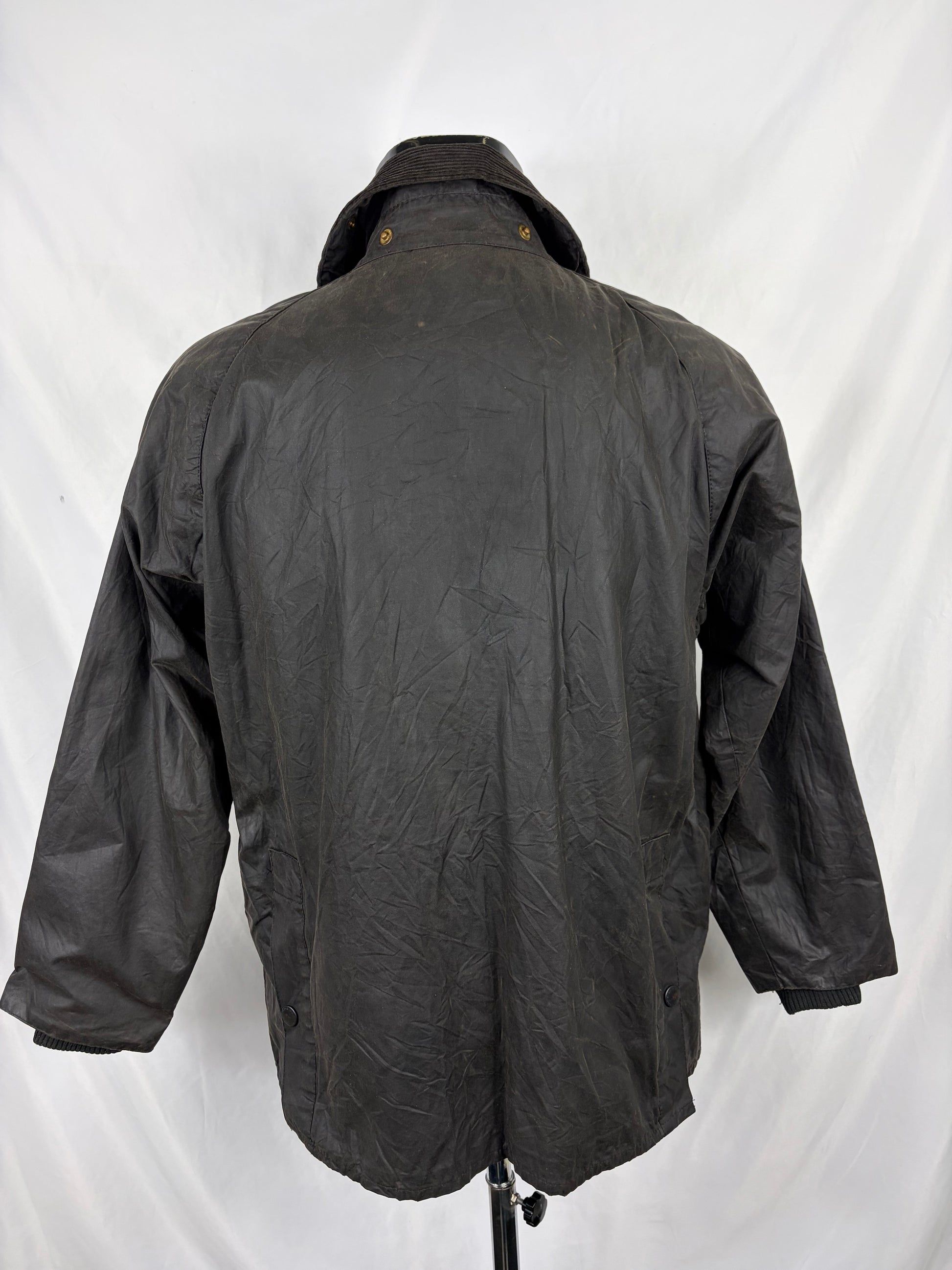 Barbour Vintage Giacca Bedale nero C40/102 CM - Black Bedale wax man jacket Size Medium - Shop In London
