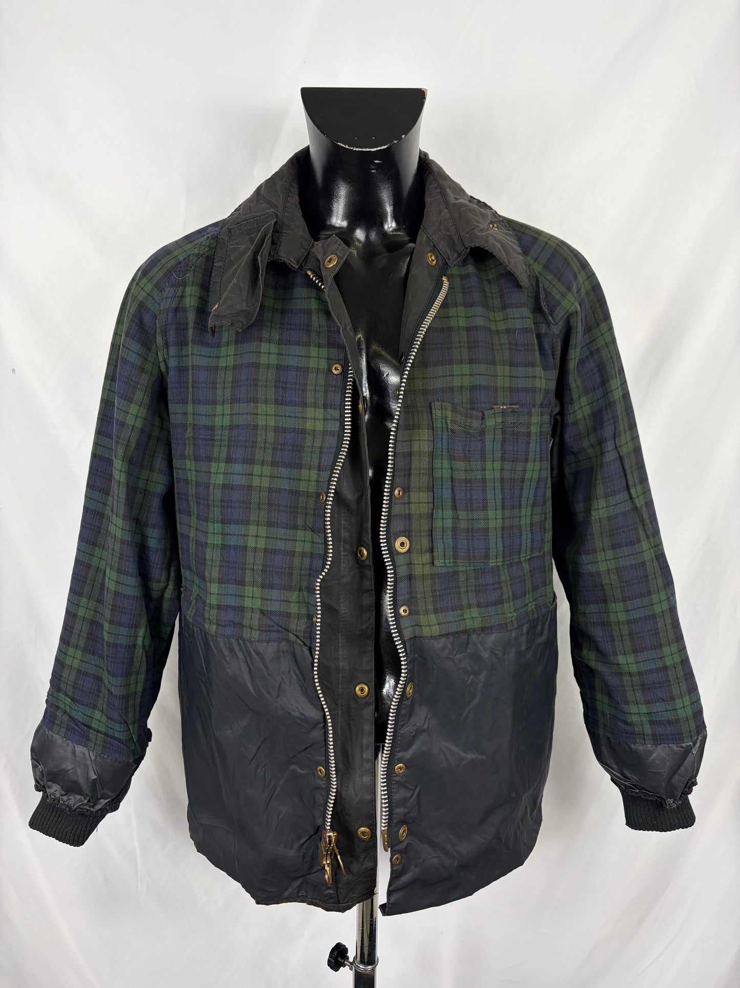 Barbour Vintage Giacca Bedale nero C40/102 CM - Black Bedale wax man jacket Size Medium - Shop In London