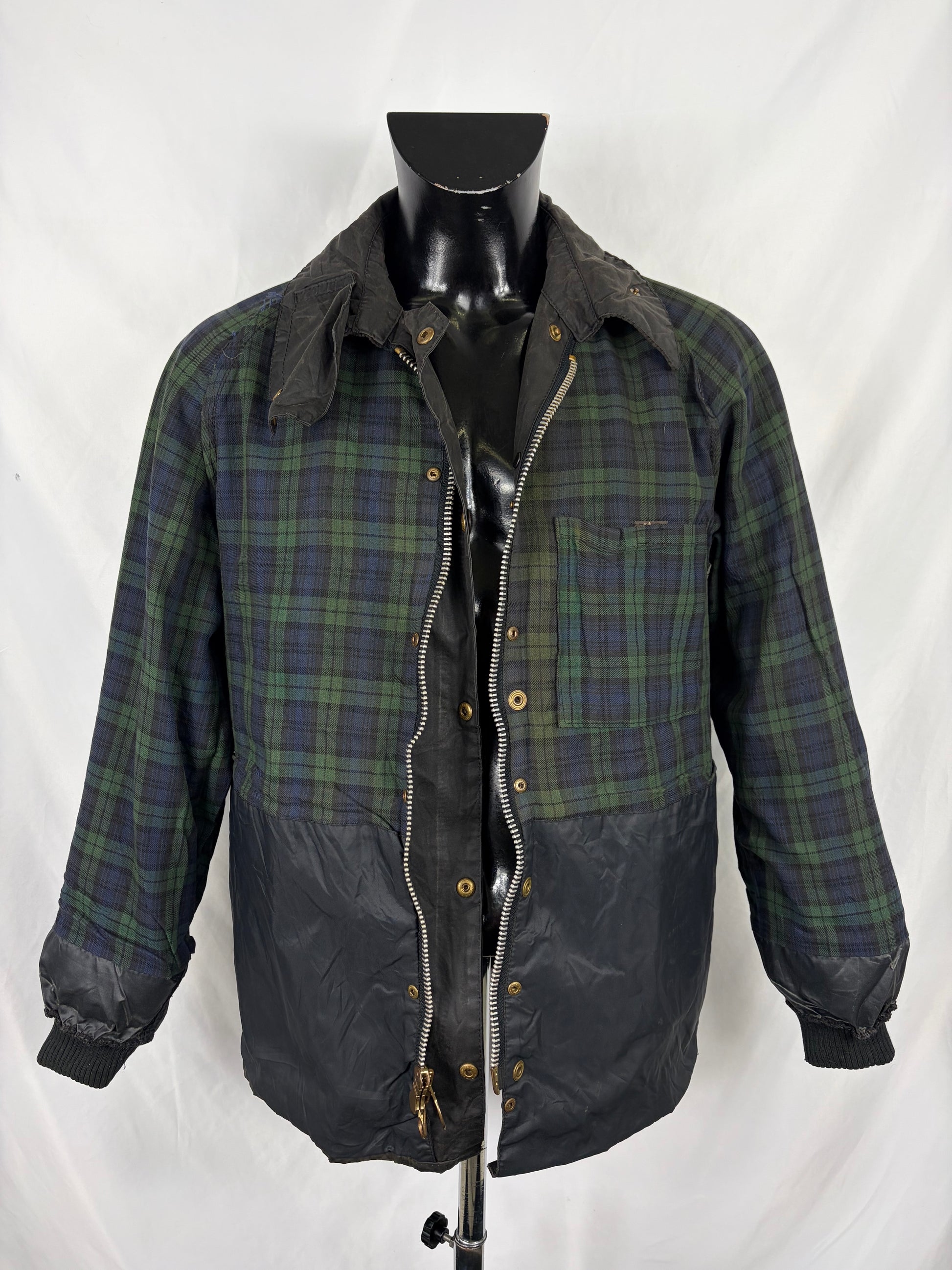 Barbour Vintage Giacca Bedale nero C40/102 CM - Black Bedale wax man jacket Size Medium - Shop In London