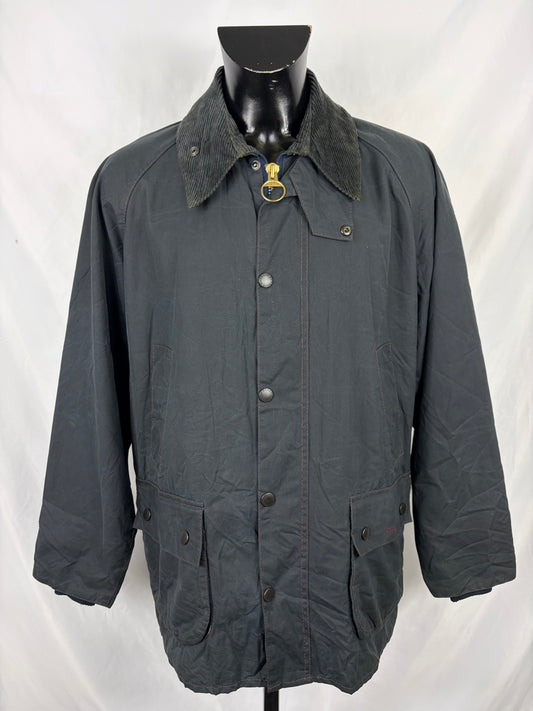 Giacca Barbour Blu Bedale C44/112 cm Man Navy Vintage Bedale wax jacket c44 Large/XL - Shop In London