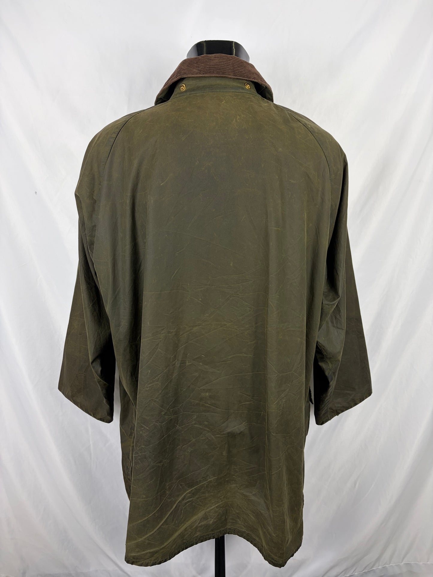 Barbour Gamefair Verde C44/112 cm Man Green Wax Vintage Gamefair Vintage Jacket  Size XL