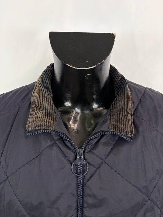 Gilet Barbour Uomo Finn blu Large- Navy man Finn Waistcoat size Large