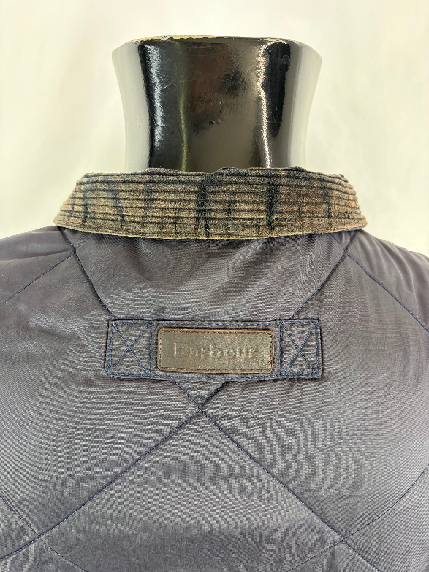 Gilet Barbour Uomo Finn blu Large- Navy man Finn Waistcoat size Large