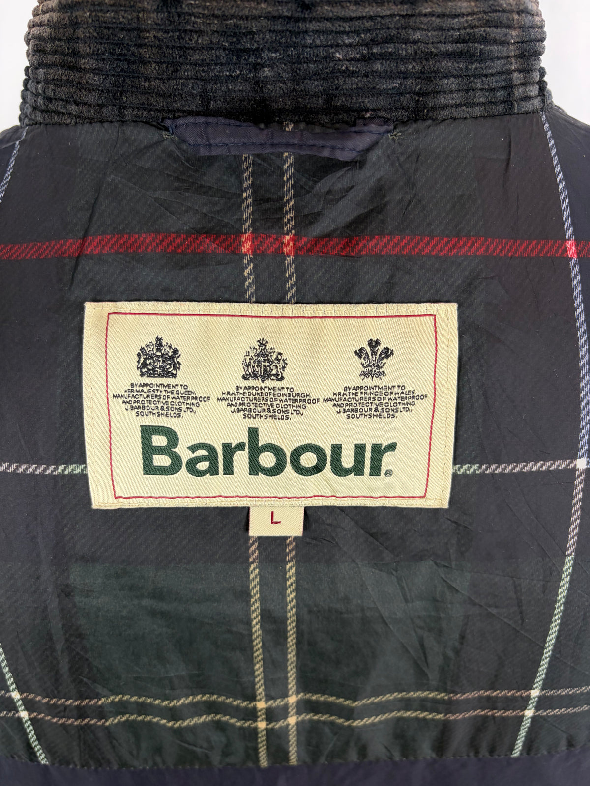 Gilet Barbour Uomo Finn blu Large- Navy man Finn Waistcoat size Large