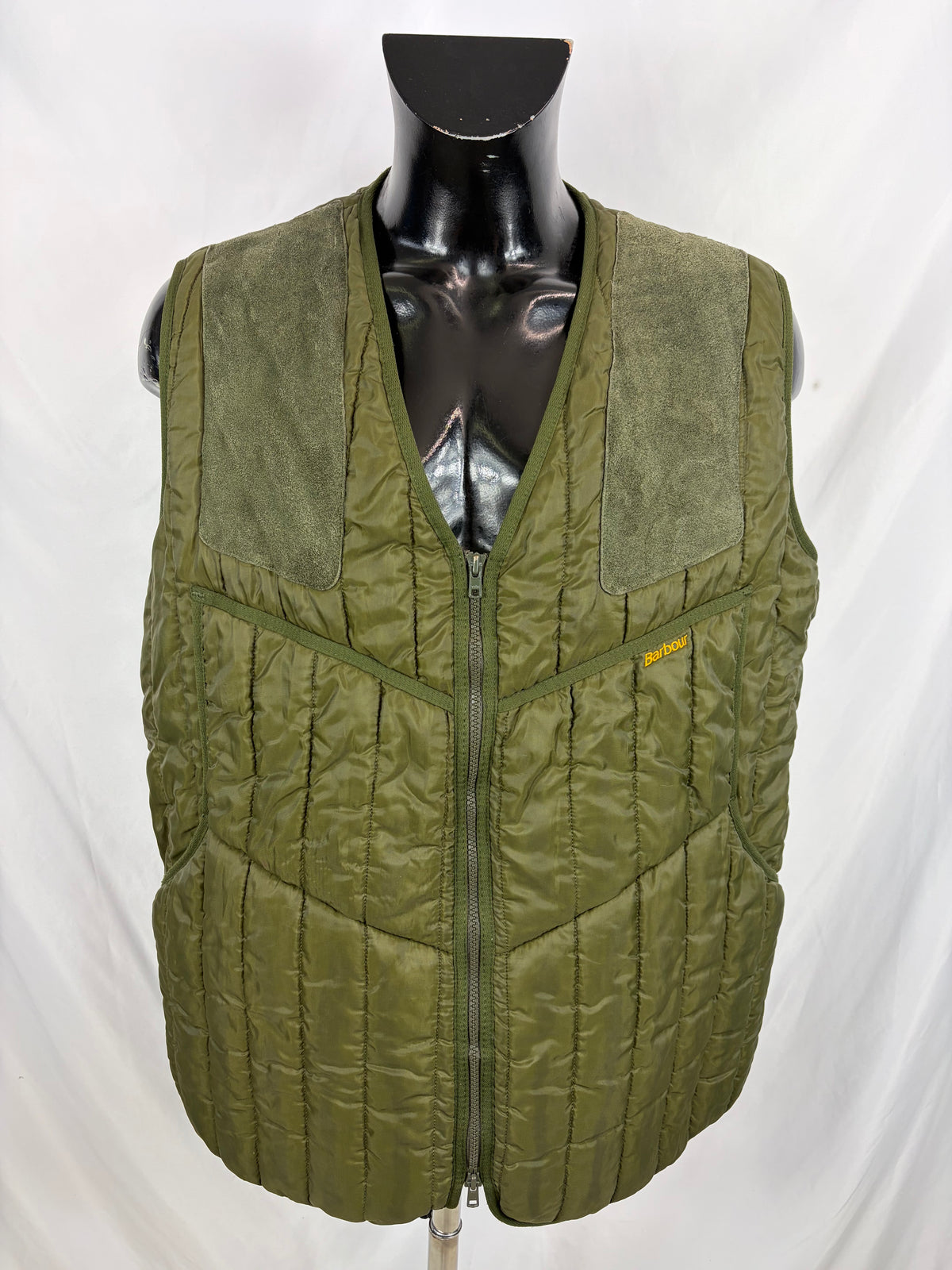 Gilet Barbour Uomo Verde da caccia XLarge Man Green Pennine Shooting Waistcoat size XL