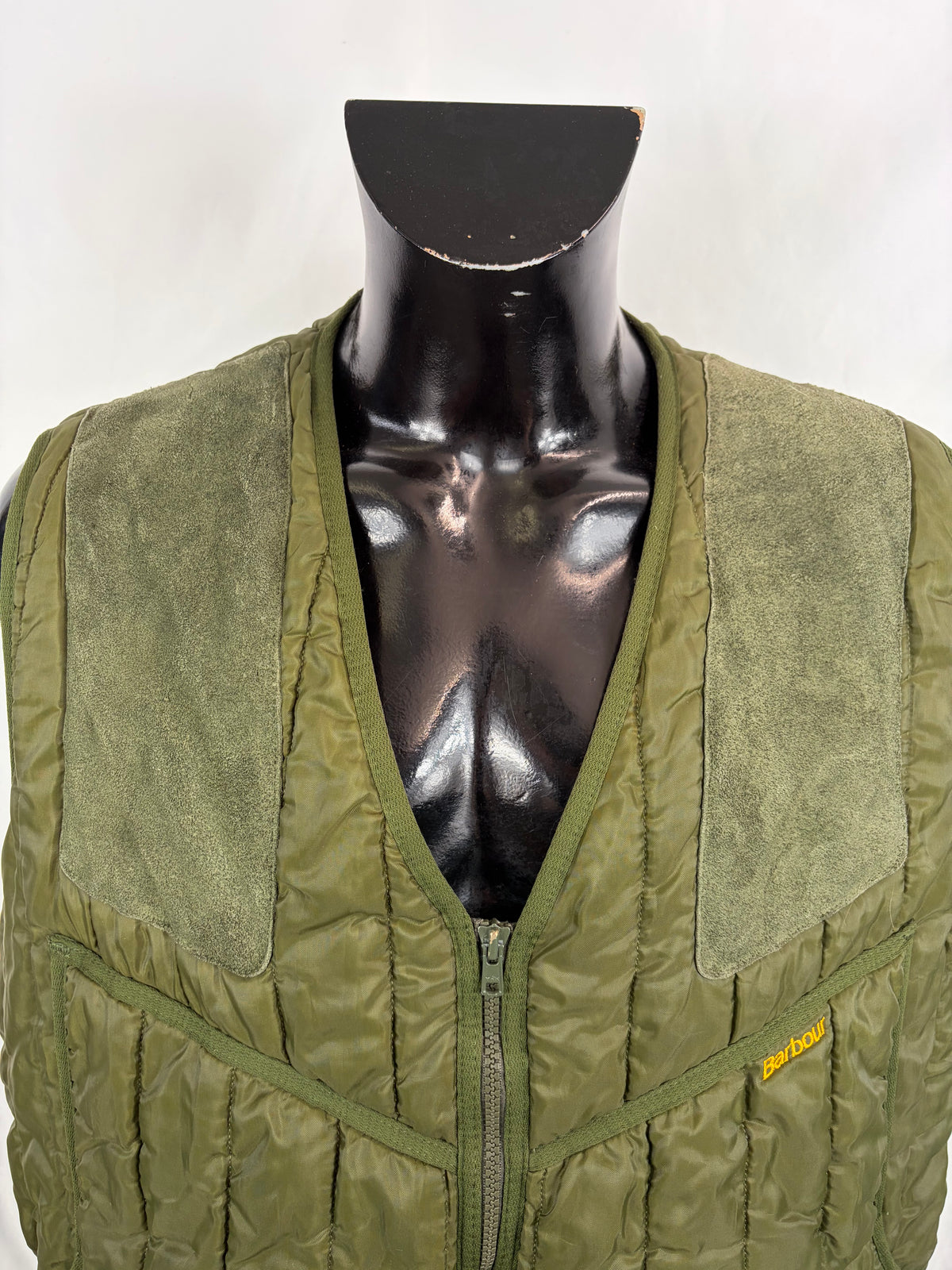 Gilet Barbour Uomo Verde da caccia XLarge Man Green Pennine Shooting Waistcoat size XL
