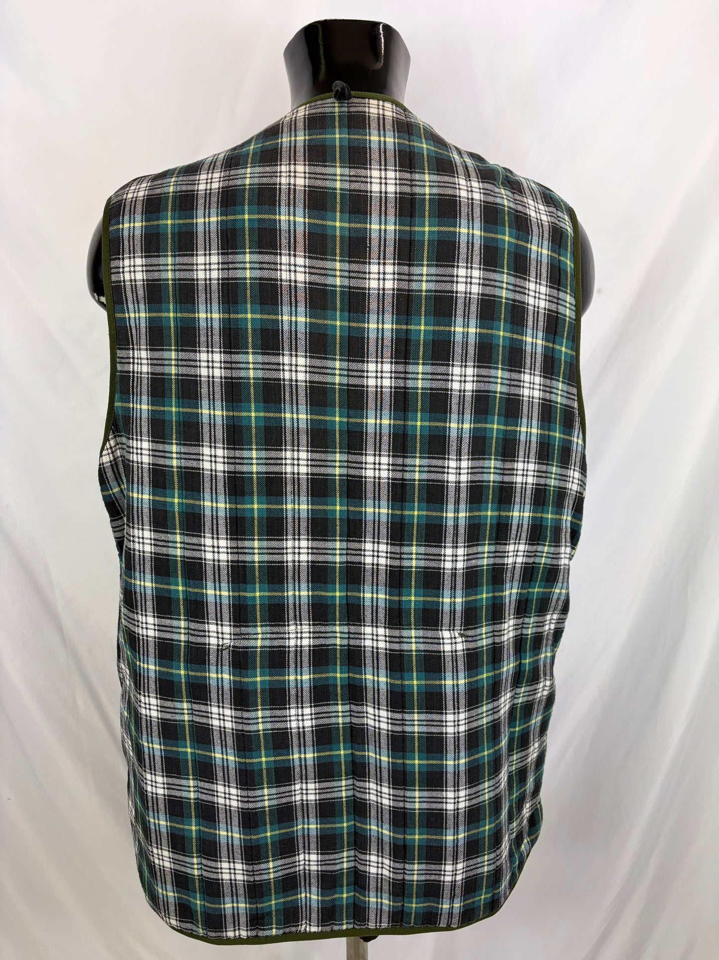 Gilet Barbour Uomo Verde da caccia XLarge Man Green Pennine Shooting Waistcoat size XL