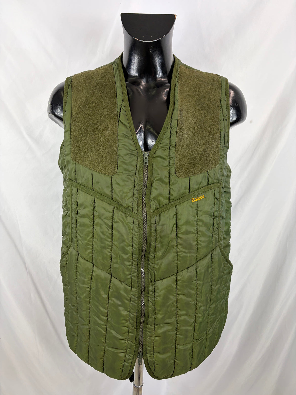 Gilet Barbour Uomo Verde da caccia Medium Man Green Pennine Shooting Waistcoat size M
