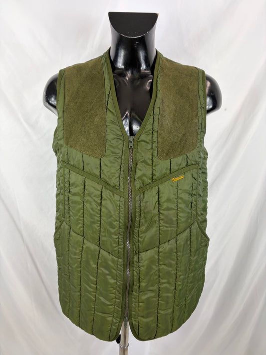 Gilet Barbour Uomo Verde da caccia Medium Man Green Pennine Shooting Waistcoat size M