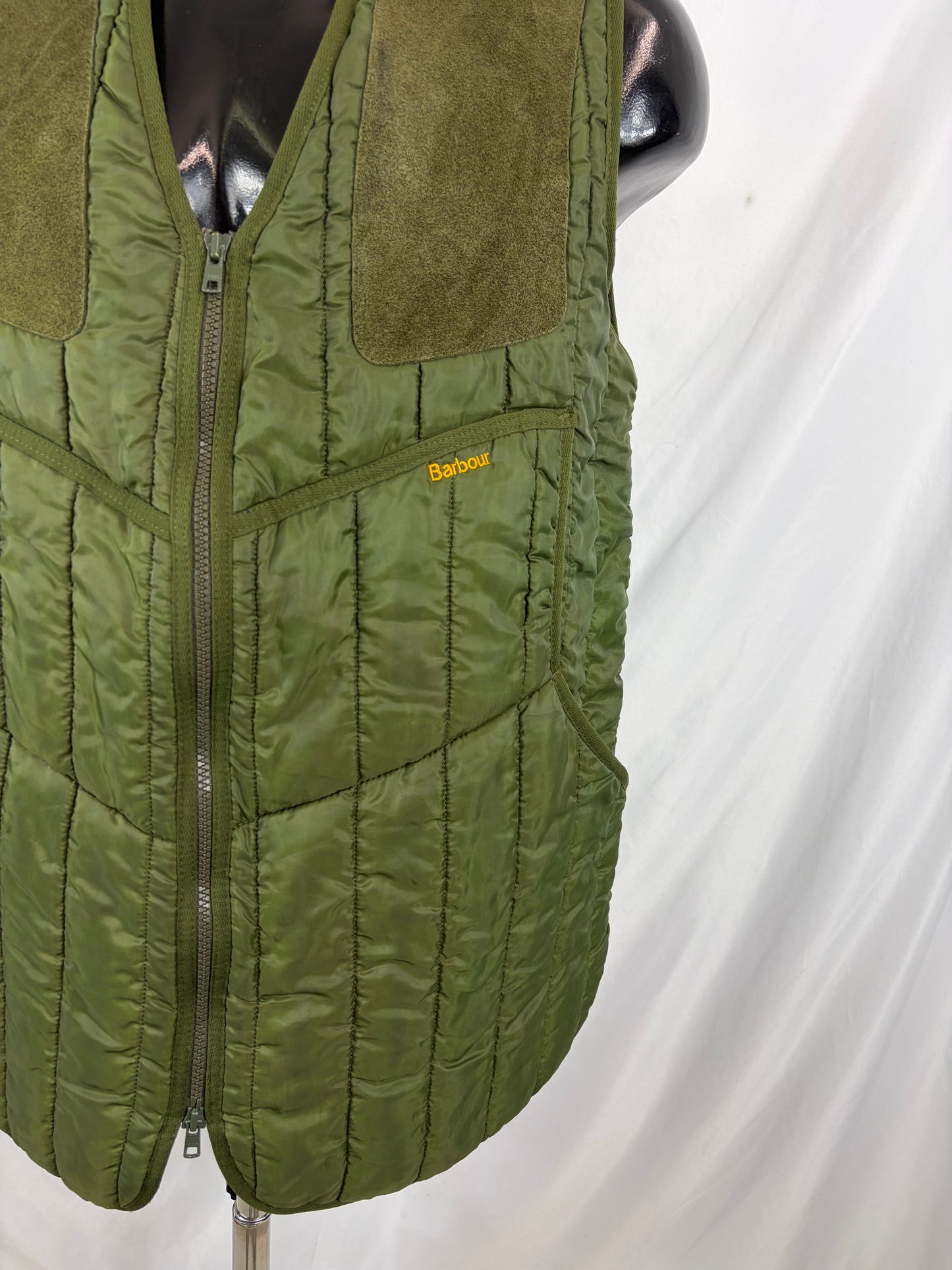 Gilet Barbour Uomo Verde da caccia Medium Man Green Pennine Shooting Waistcoat size M